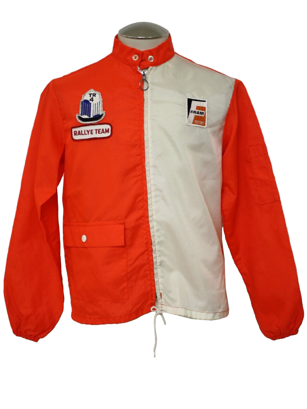 Revell Sixties Vintage Jacket: 60s -Revell- Mens competition orange and ...