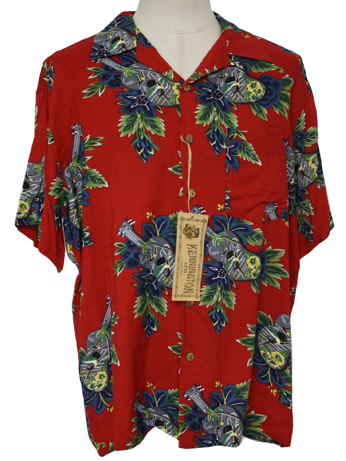 Retro 1980's Hawaiian Shirt (Kennington) : 80s style (made more ...