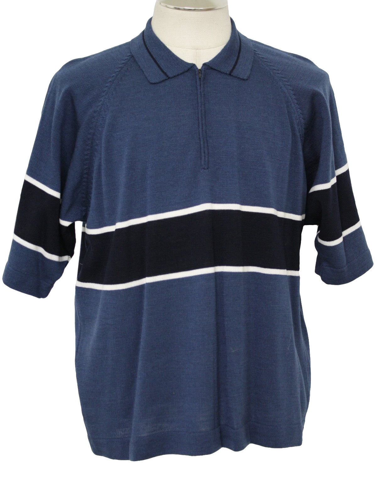 Retro 70s Knit Shirt (Kennington) : 70s style (made in 90s) -Kennington ...