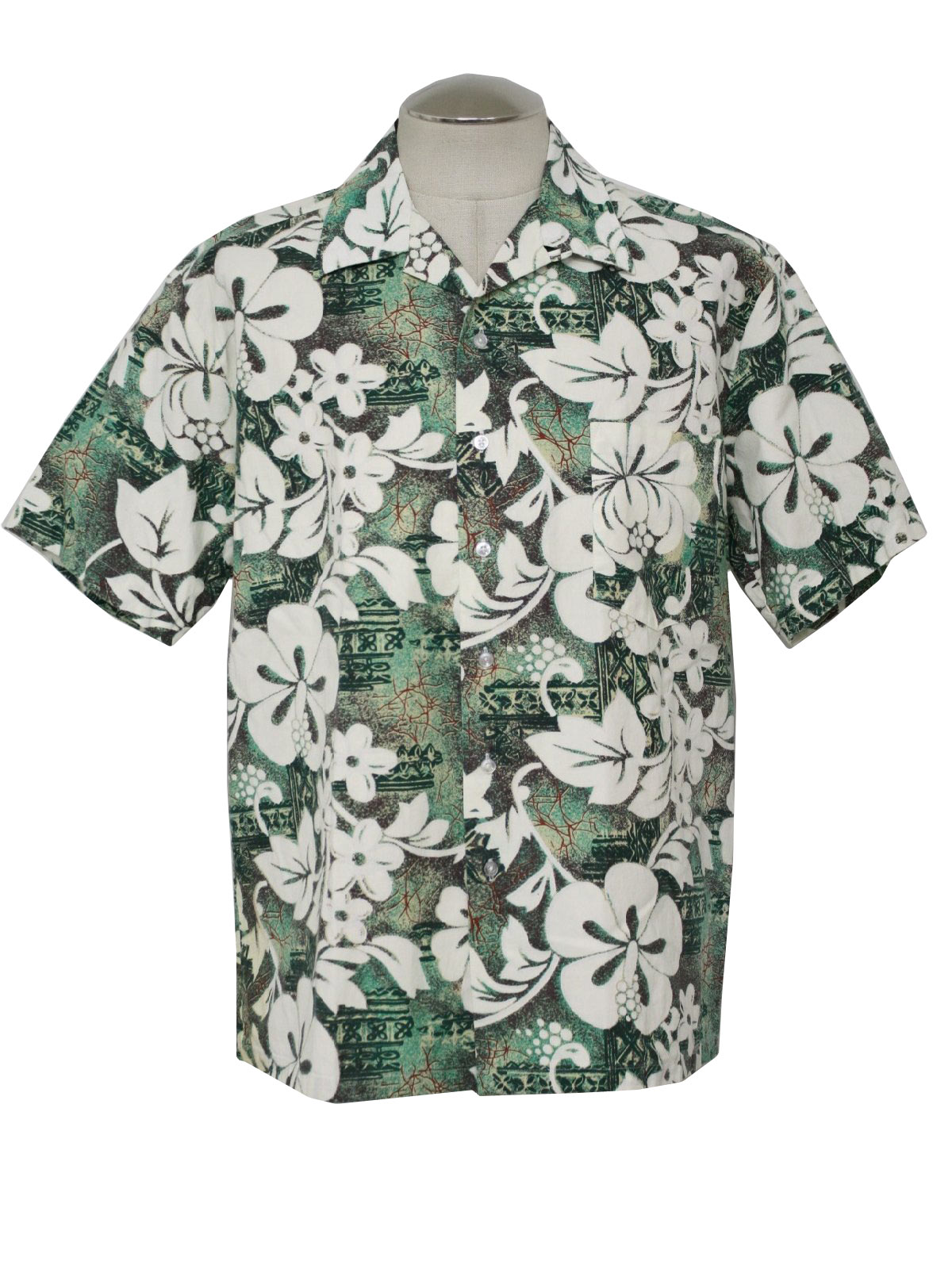 1970s Vintage Hawaiian Shirt: 70s style (made in 90s) -Trading Company ...