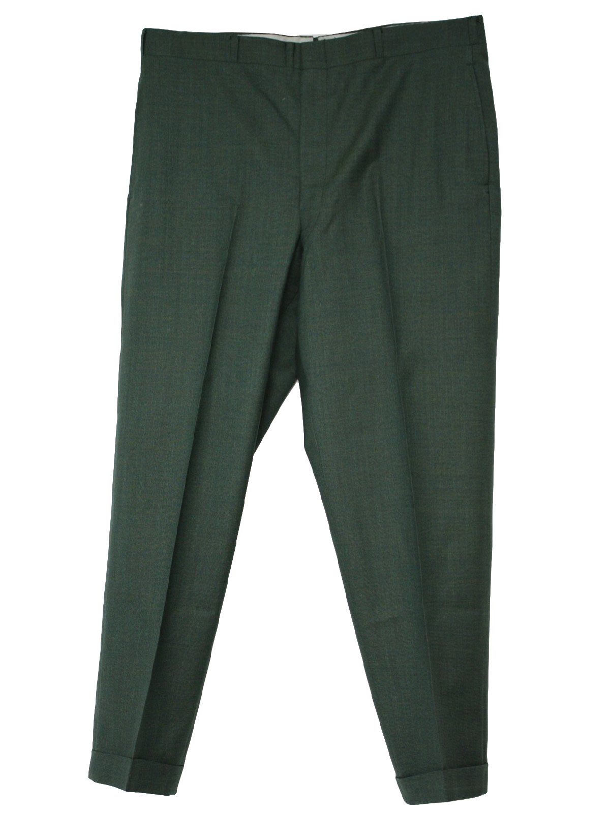 1960s These Trousers Pants: 60s -These Trousers- Mens moss, brown and ...