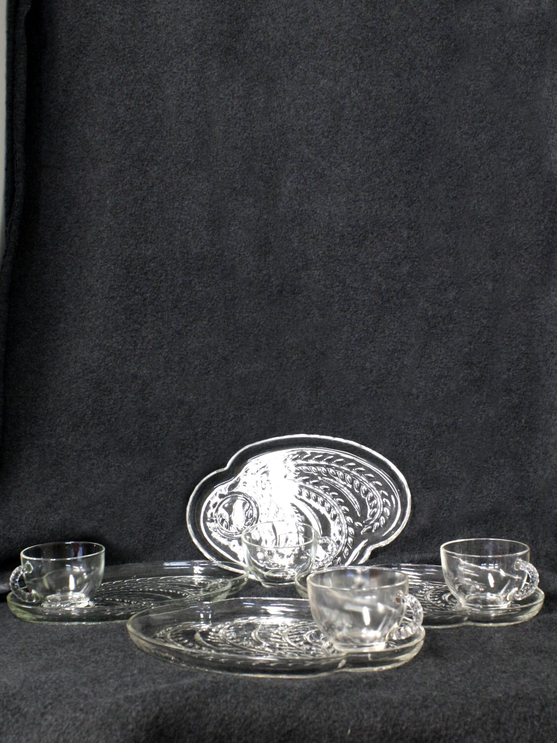 1950 s Vintage Hospitality Snack Set Home Decor 50s Hospitality