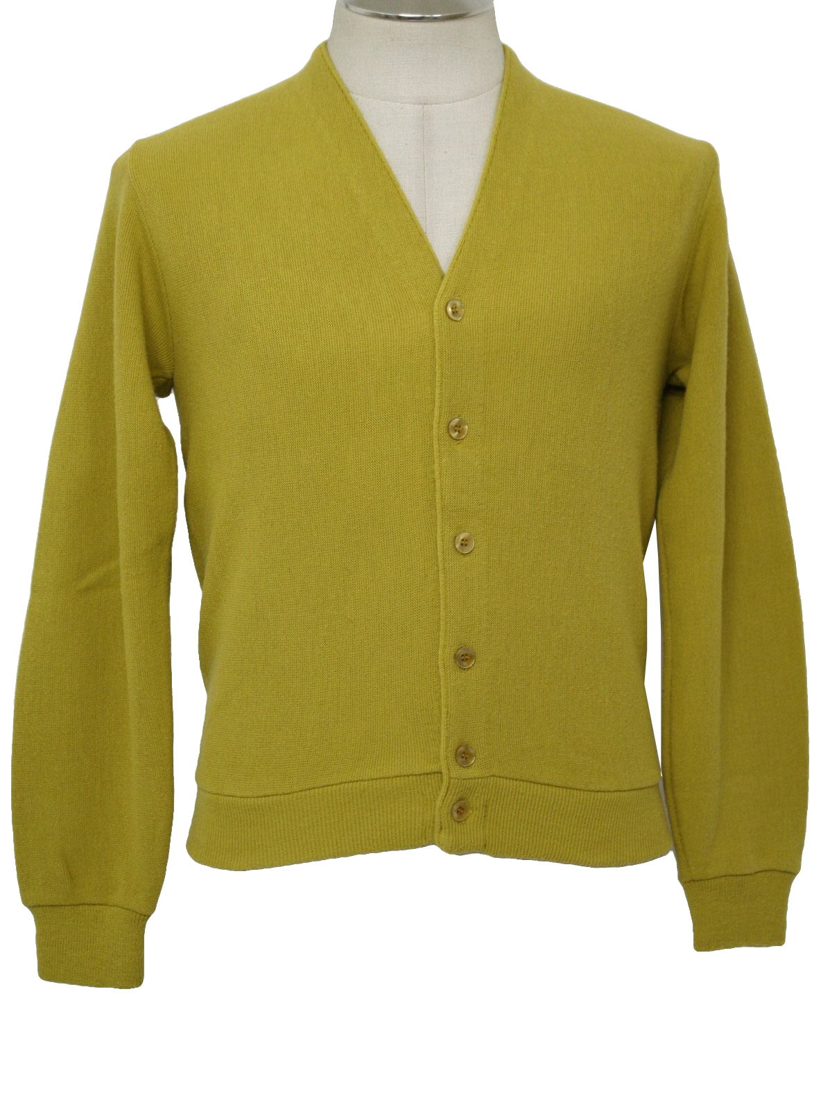 60s Vintage Sears Caridgan Sweater: Late 60s or early 70s -Sears- Mens ...