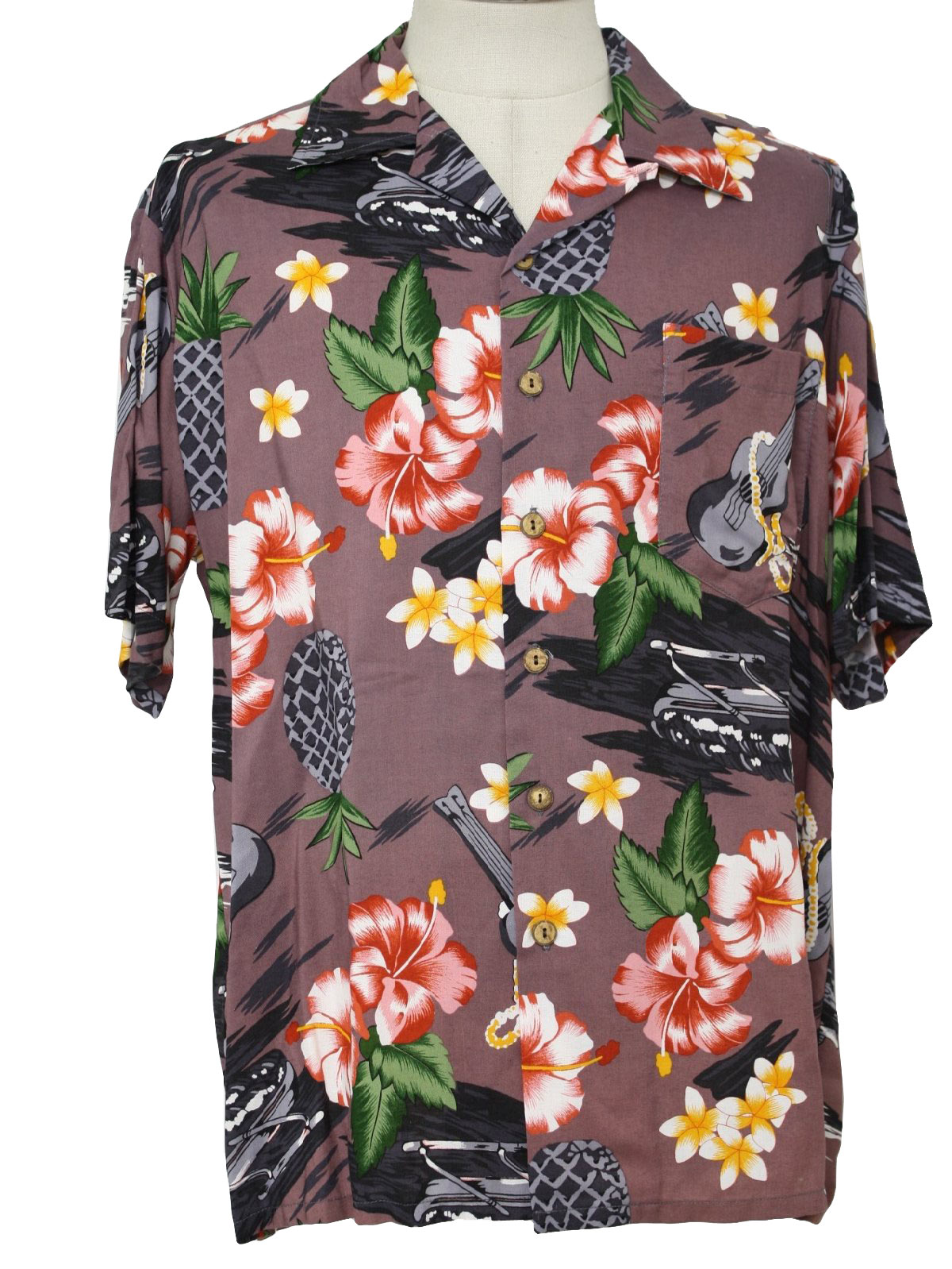 Kennington Fifties Vintage Hawaiian Shirt: 50s Inspired Print (made in ...