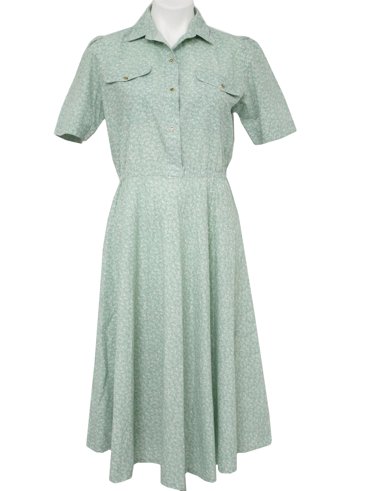 1950's Vintage home sewn Dress: 50s ...