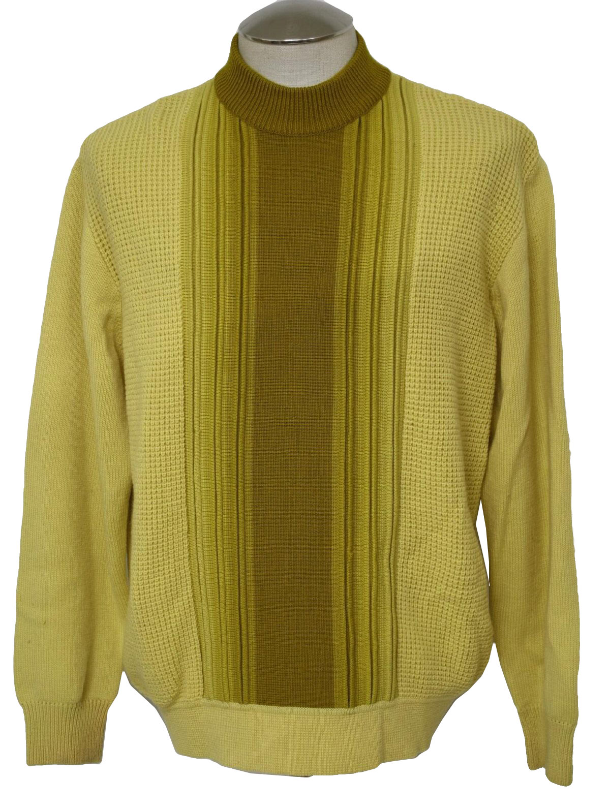 1960's Vintage Damon Caridgan Sweater: 60s -Damon- Mens pullover wool ...