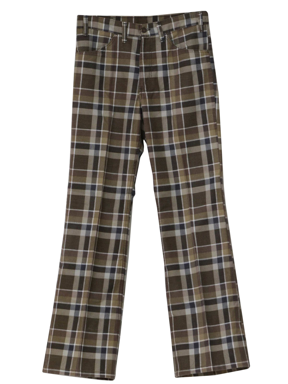 Brown Plaid Pants | Pant So
