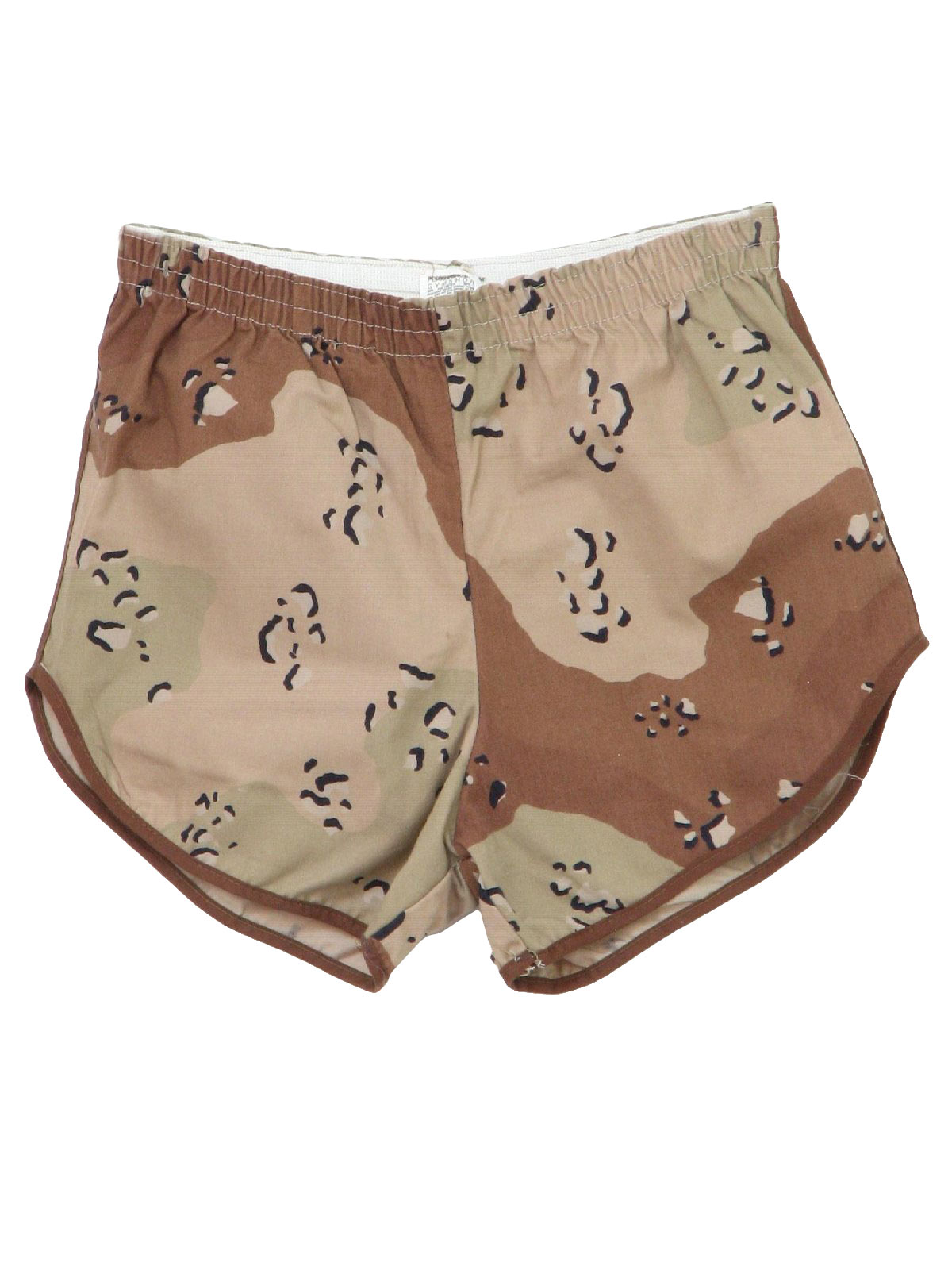 tan gym shorts