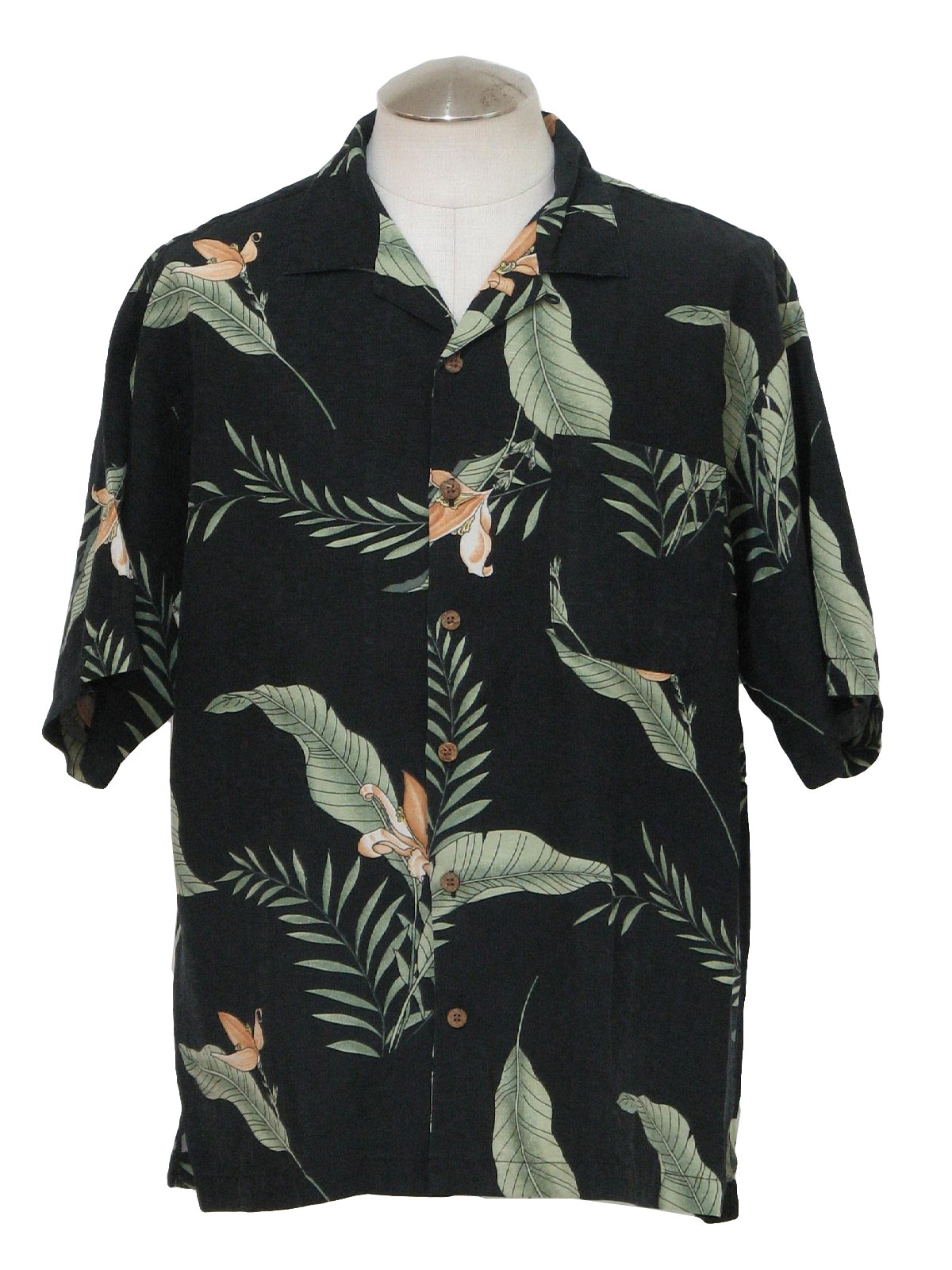Vintage Tommy Bahama 1990s Hawaiian Shirt: 90s -Tommy Bahama- Mens ...