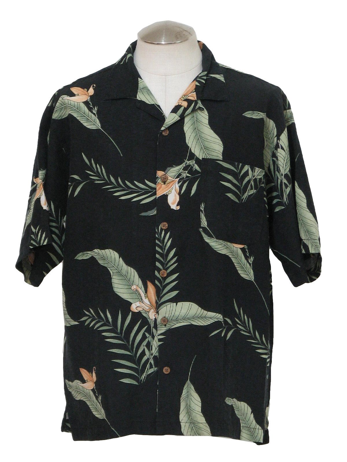 Vintage tommy bahama 1990s hawaiian shirt 90s tommy bahama mens