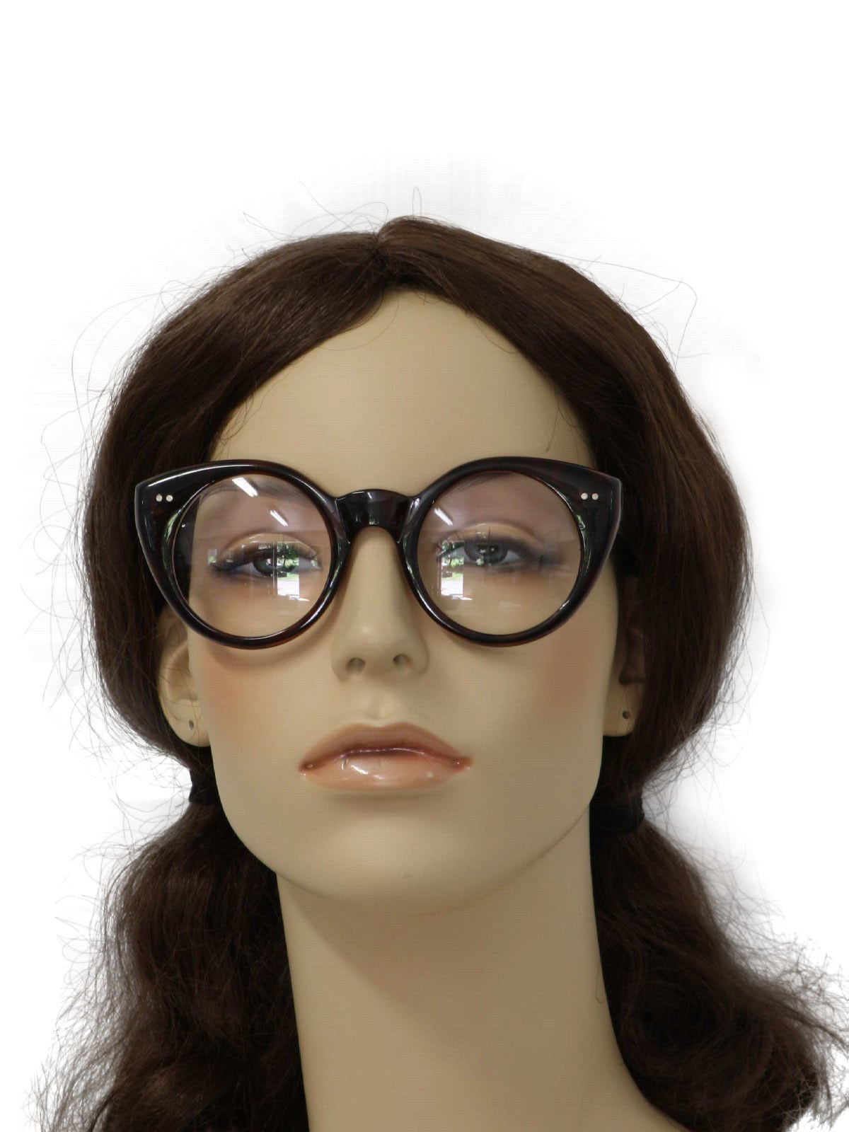1960's Retro Glasses: 60s style (made more recently) -Kiss- Womens dark ...
