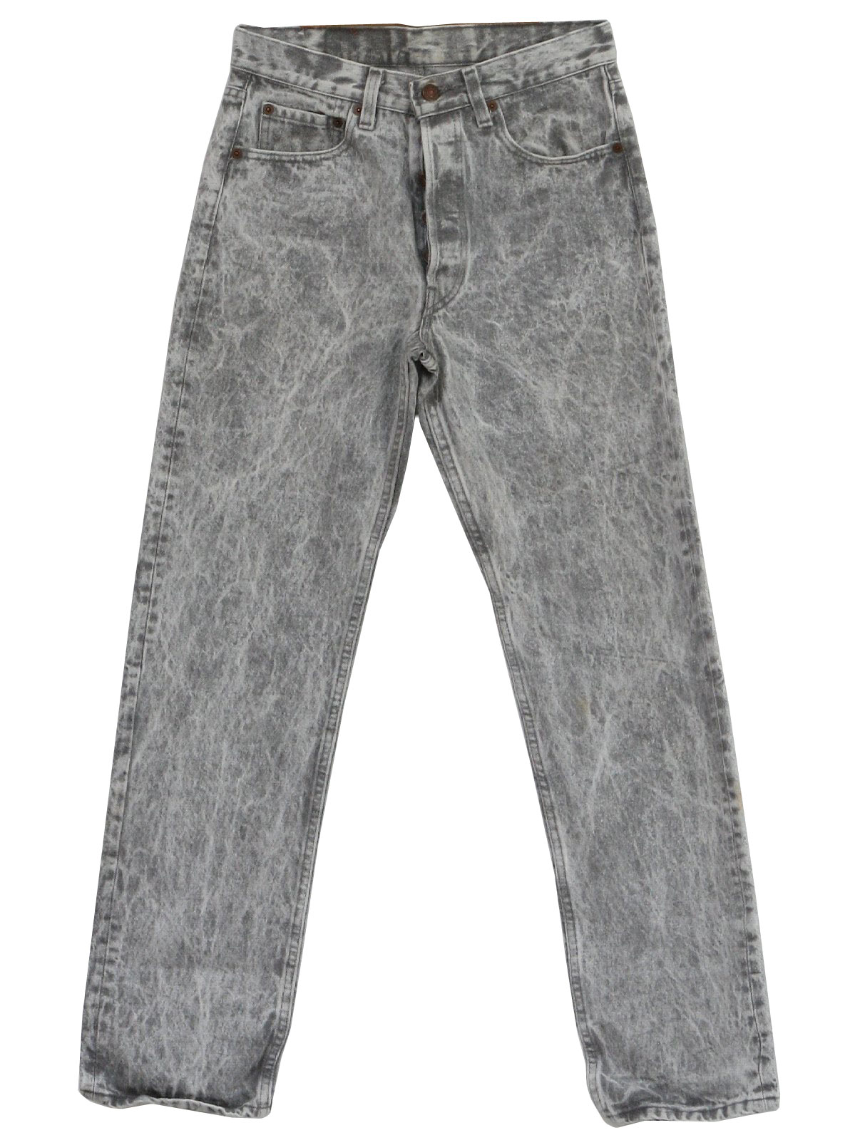 1980's Vintage Levis 501 Pants: 80s -Levis 501- Mens sahded grey and ...