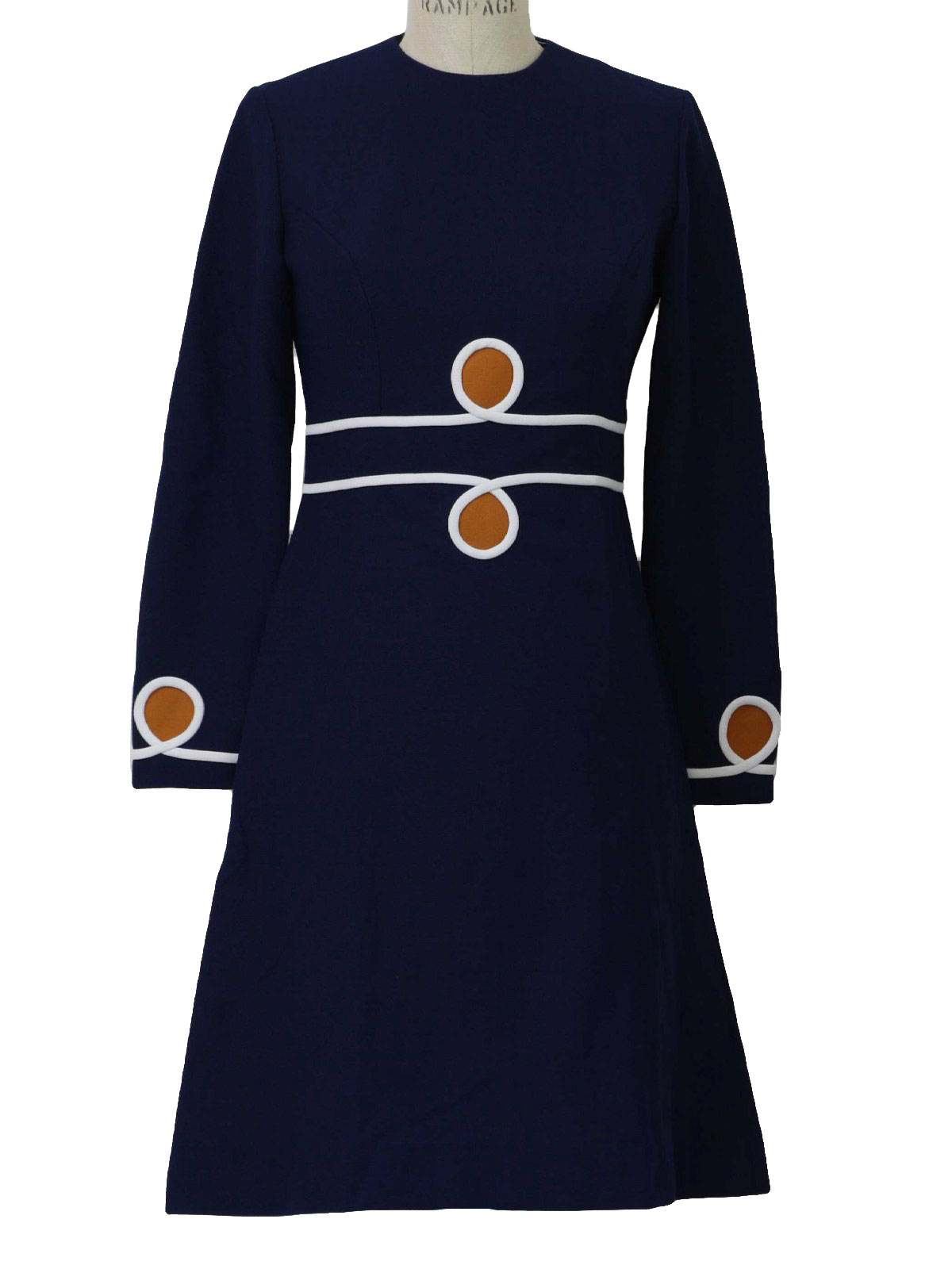 1960s Momentum Mini Dress: Late 60s or early 70s -Momentum- Womens ...
