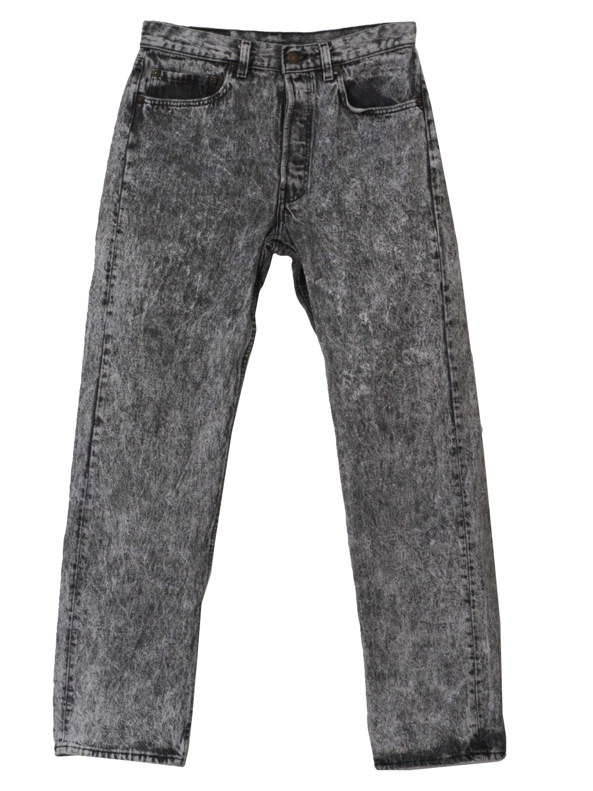 Eighties Vintage Pants: 80s -Levis 501- Mens shaded grey stone washed ...