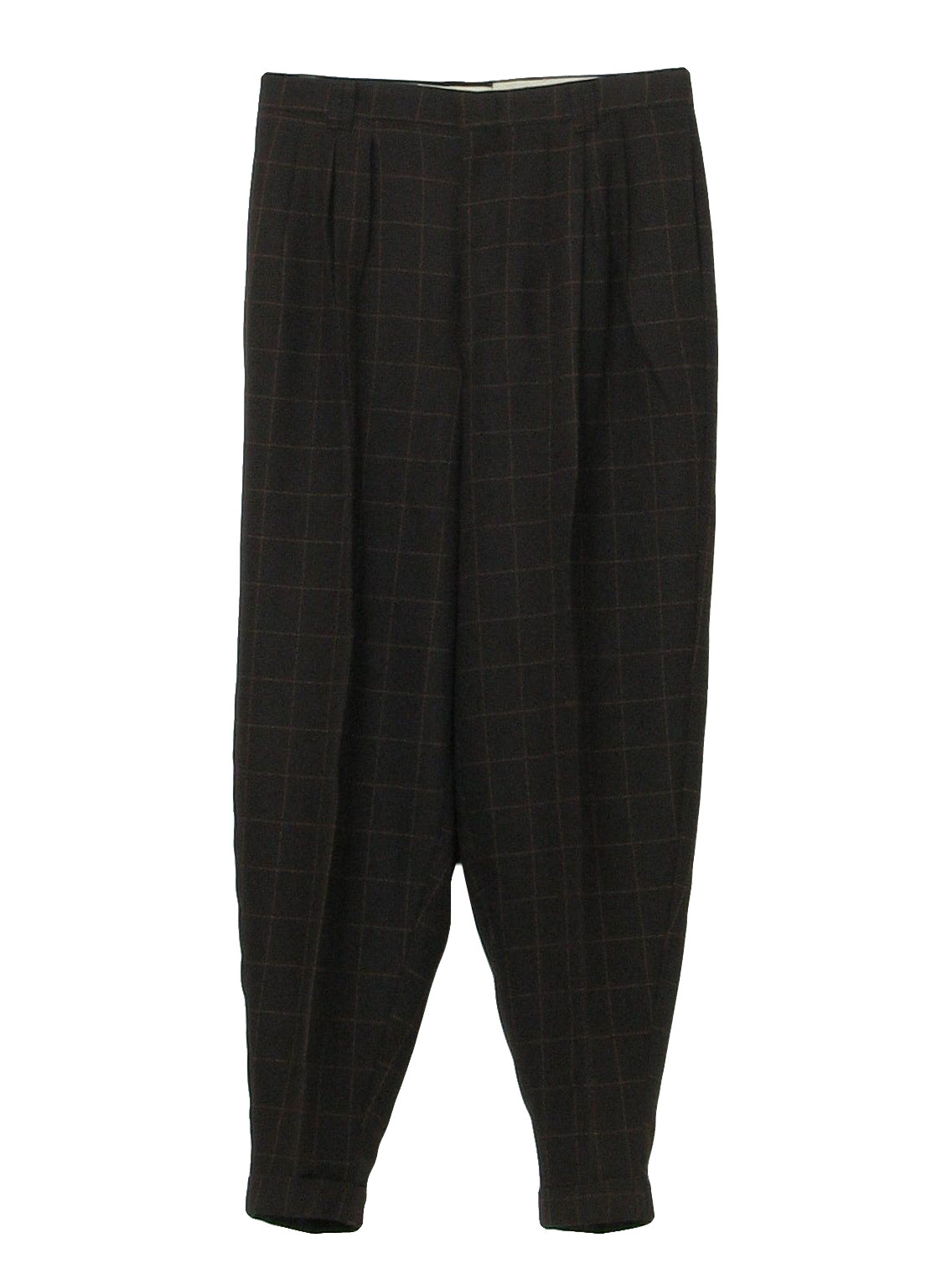 Metrics 1940s Vintage Pants: 40s style (made recently) -Metrics- Mens ...