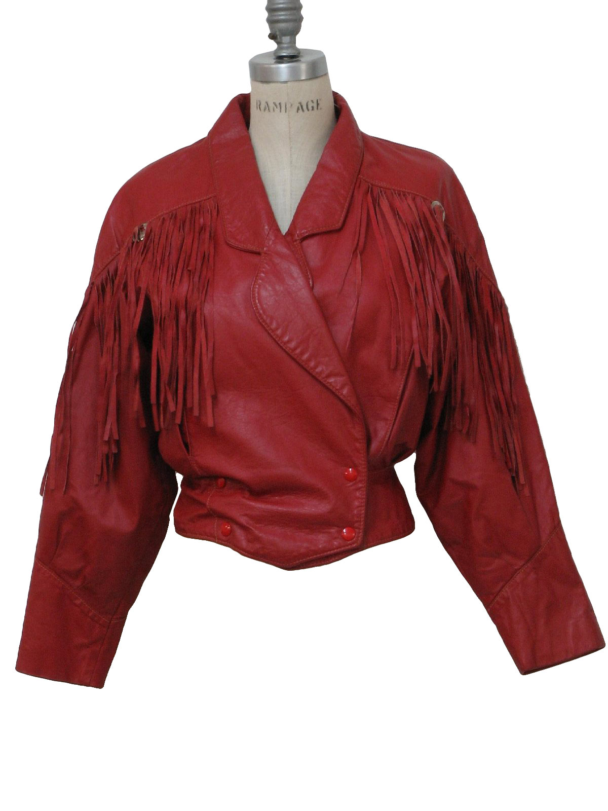 reed sportswear leather jacket vintage