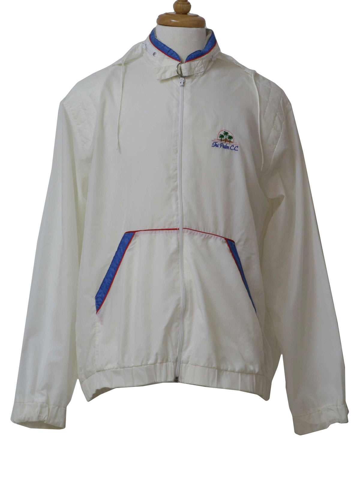 silver sports jacket