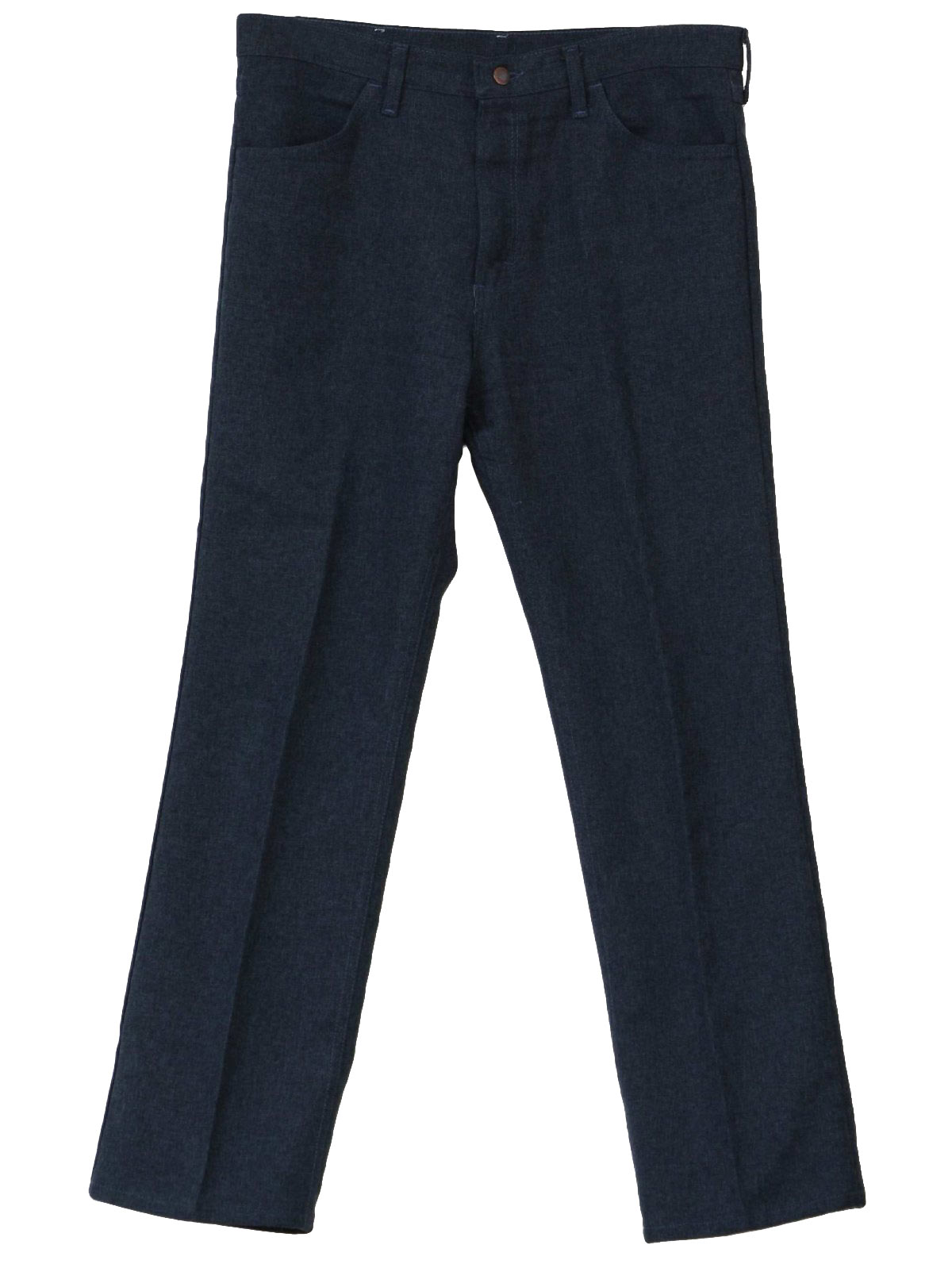 Wrangler 1970s Vintage Pants: 70s -Wrangler- Mens shaded blue grey ...