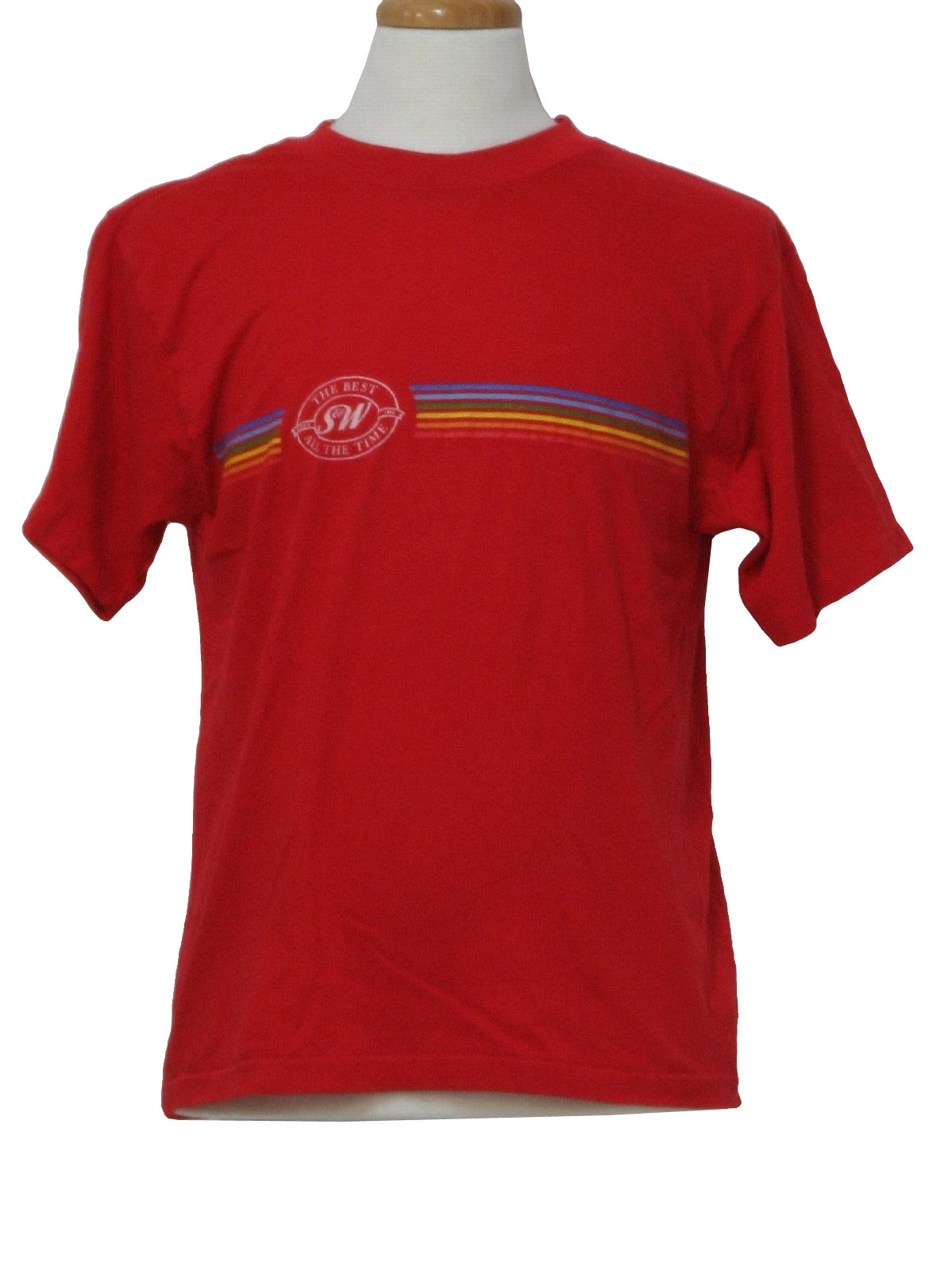 Retro 1980's T Shirt (Screen stars) : 80s -Screen stars- Mens red ...