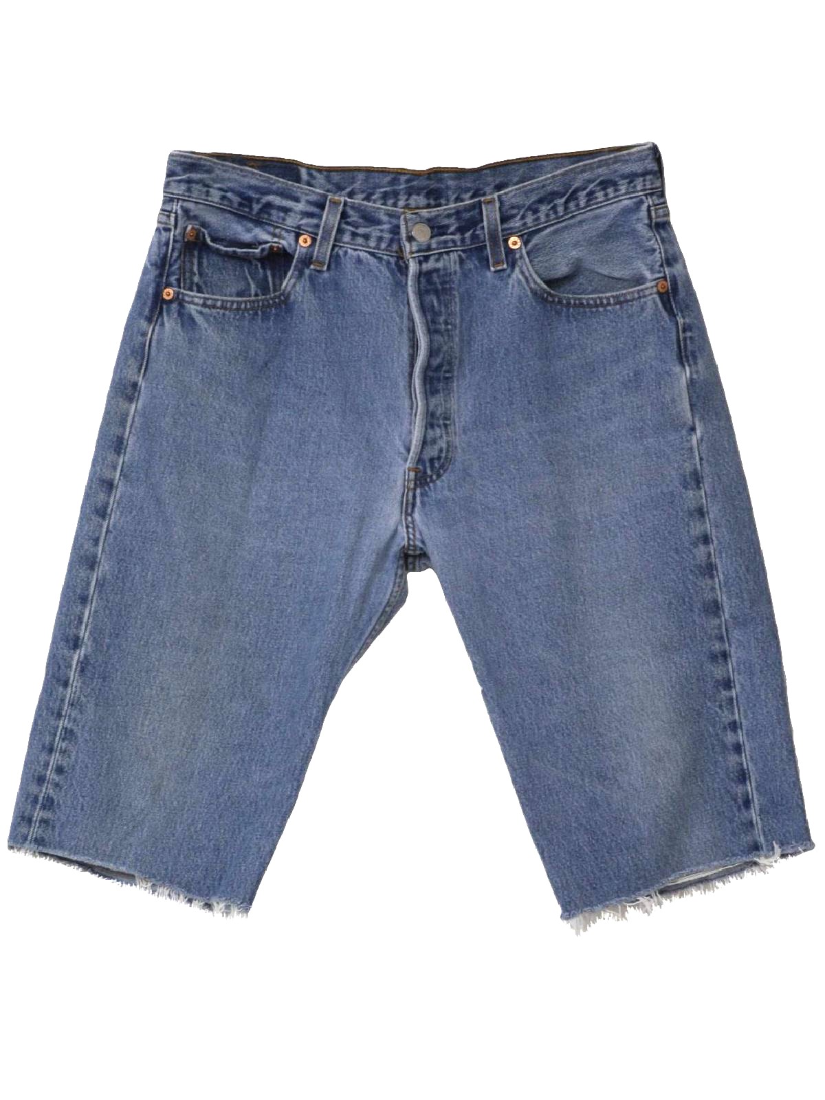 90s Shorts (Levis 501): 90s -Levis 501- Mens well worn medium blue ...