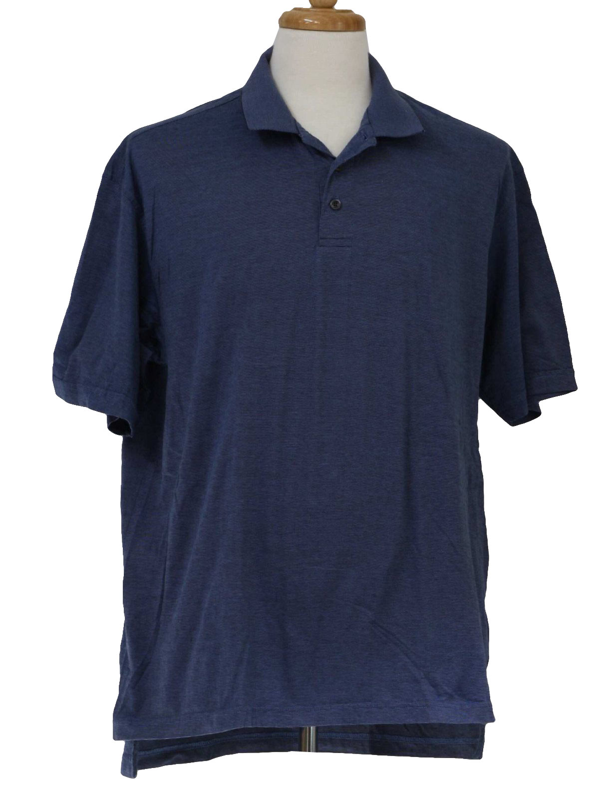 80's Vintage Shirt: 80s -Cambridge Classics- Mens heather blue faint ...