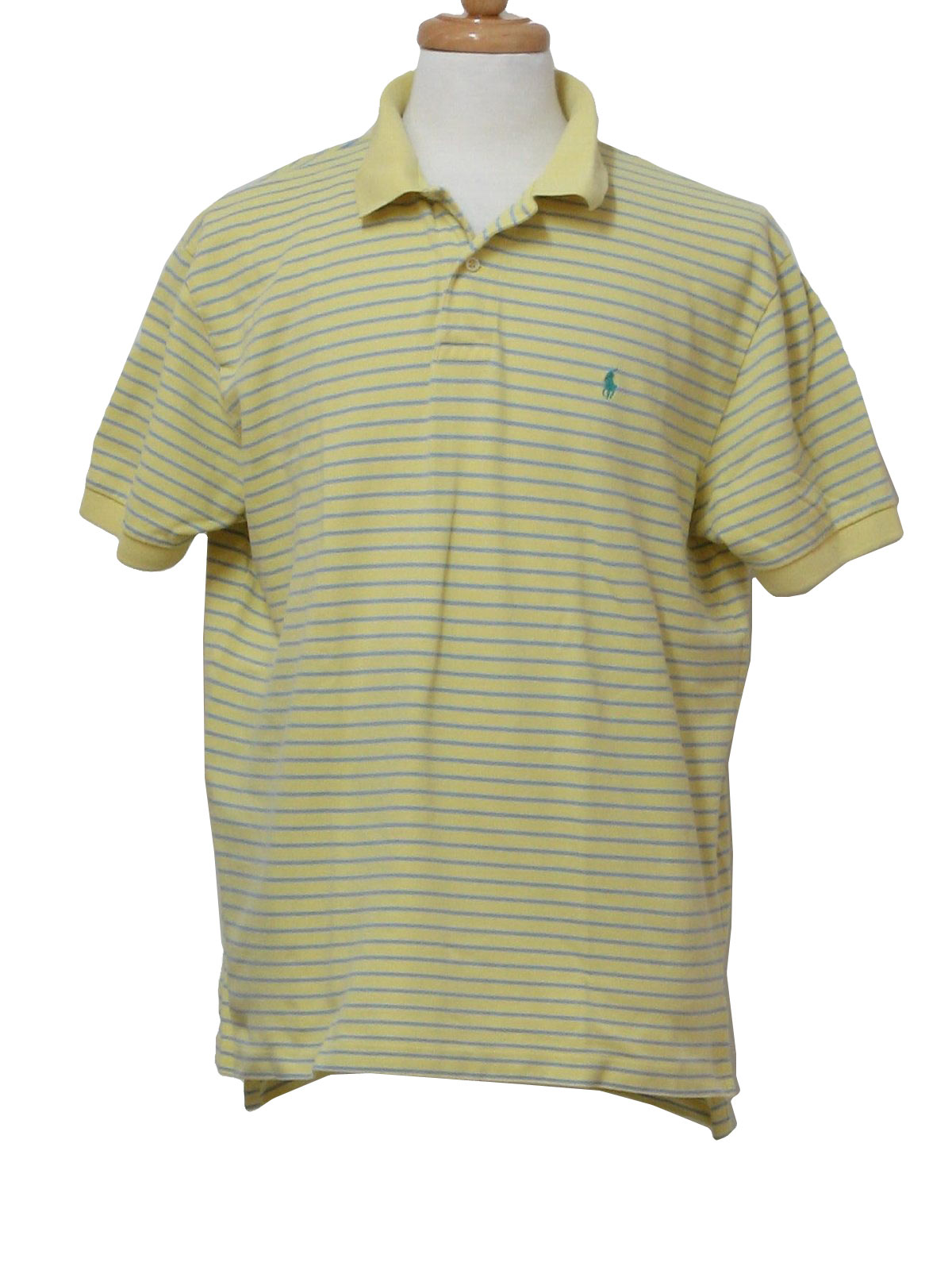 Shirt: (made more recently) -Polo made in Srilanka- Mens yellow and ...
