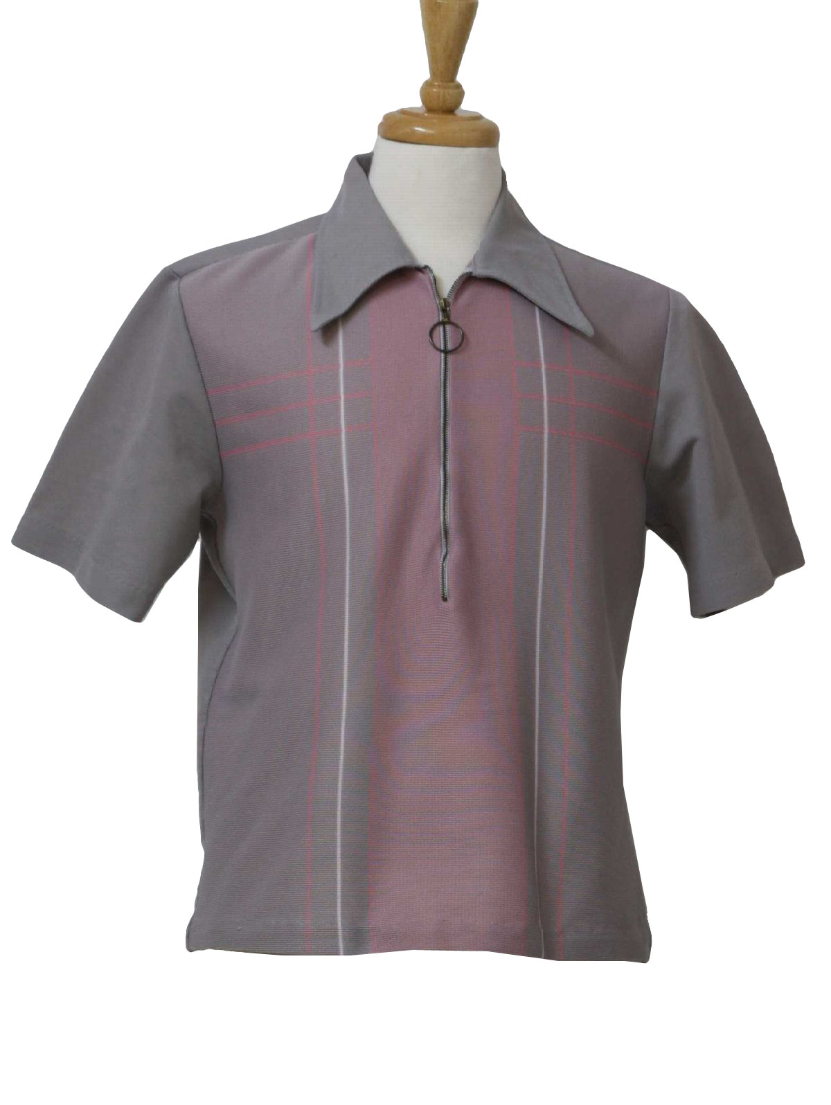 70's style collared shirts