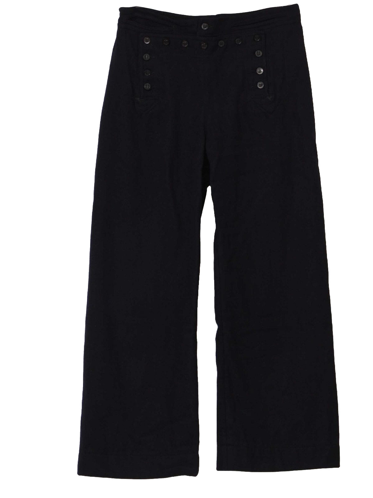 1960's Vintage Statham Bellbottom Pants: 60s -Statham- Mens midnight ...