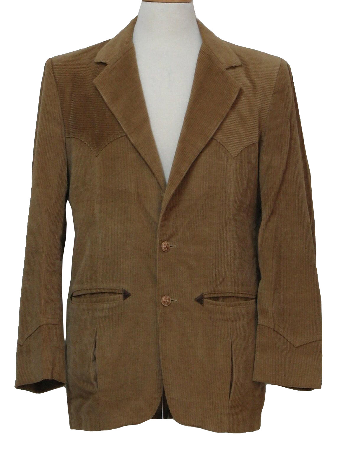 Rancho Deluxe Seventies Vintage Jacket: 70s -Rancho Deluxe- Mens tan ...