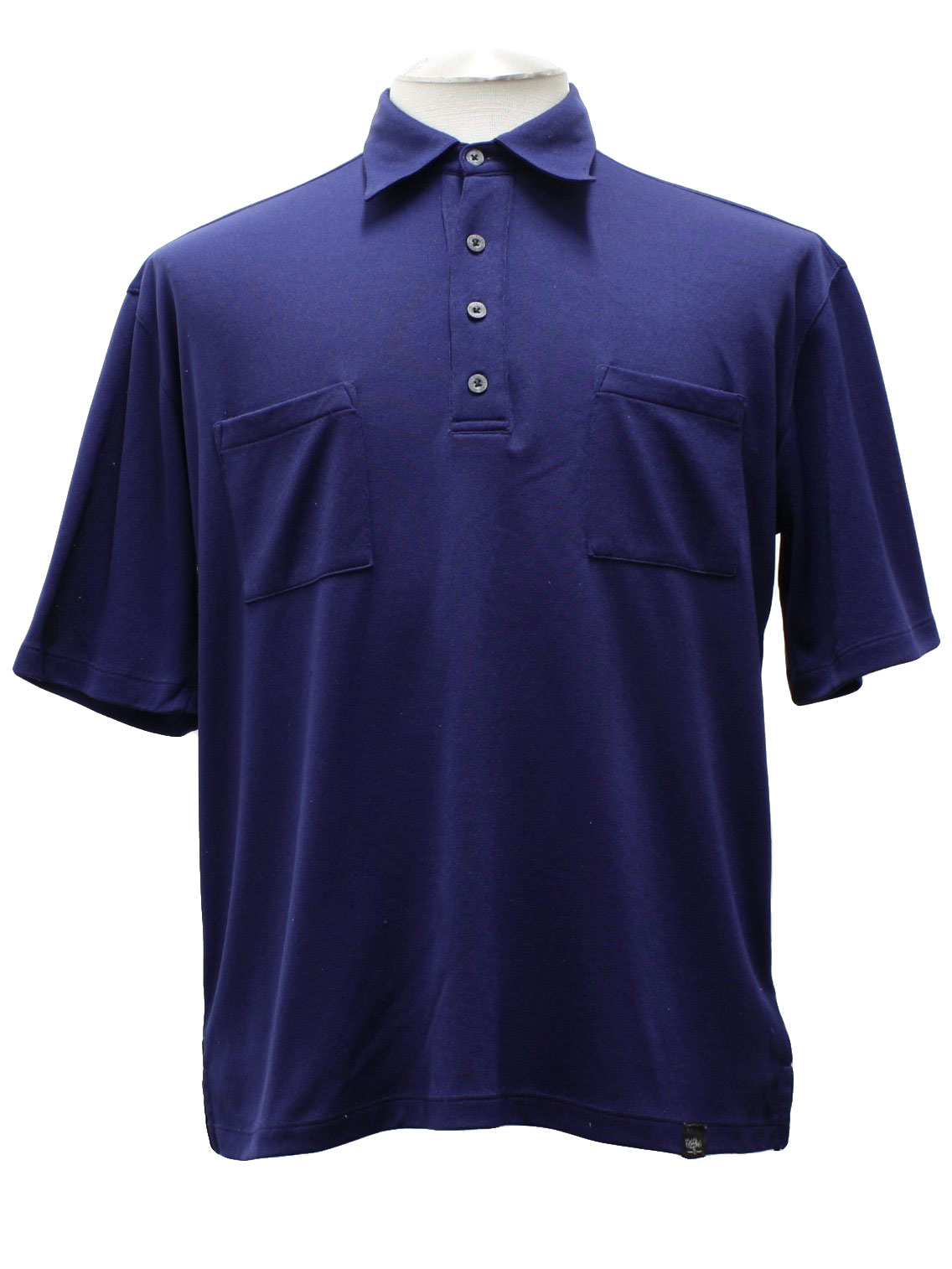 Retro 1990's Shirt (Mossimo) : 90s -Mossimo- Mens navy blue short ...