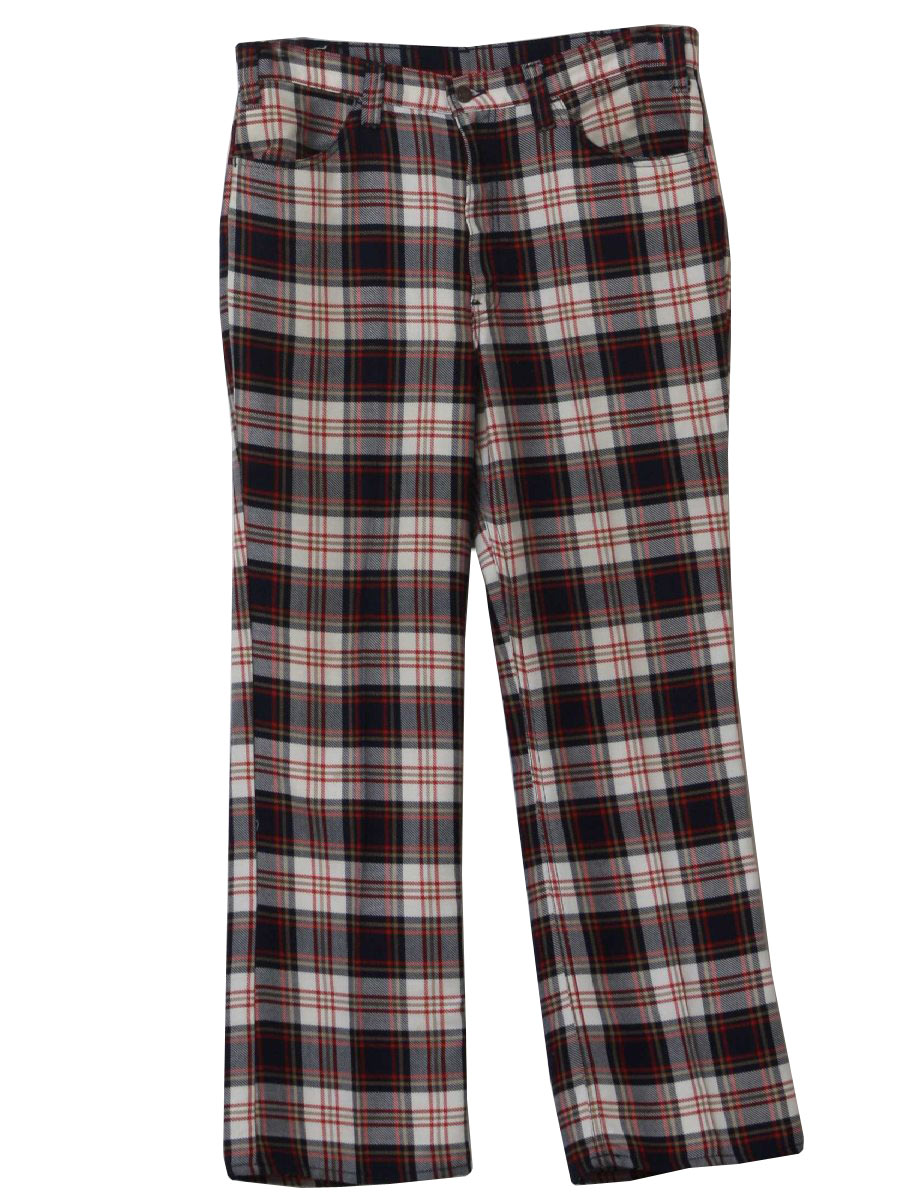 levi's plaid pants