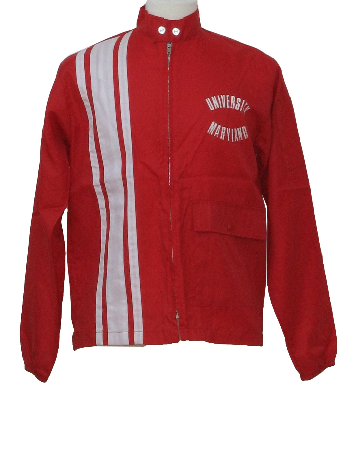 Retro 1960's Jacket (Ebert) : 60s -Ebert- Mens red and white nylon ...