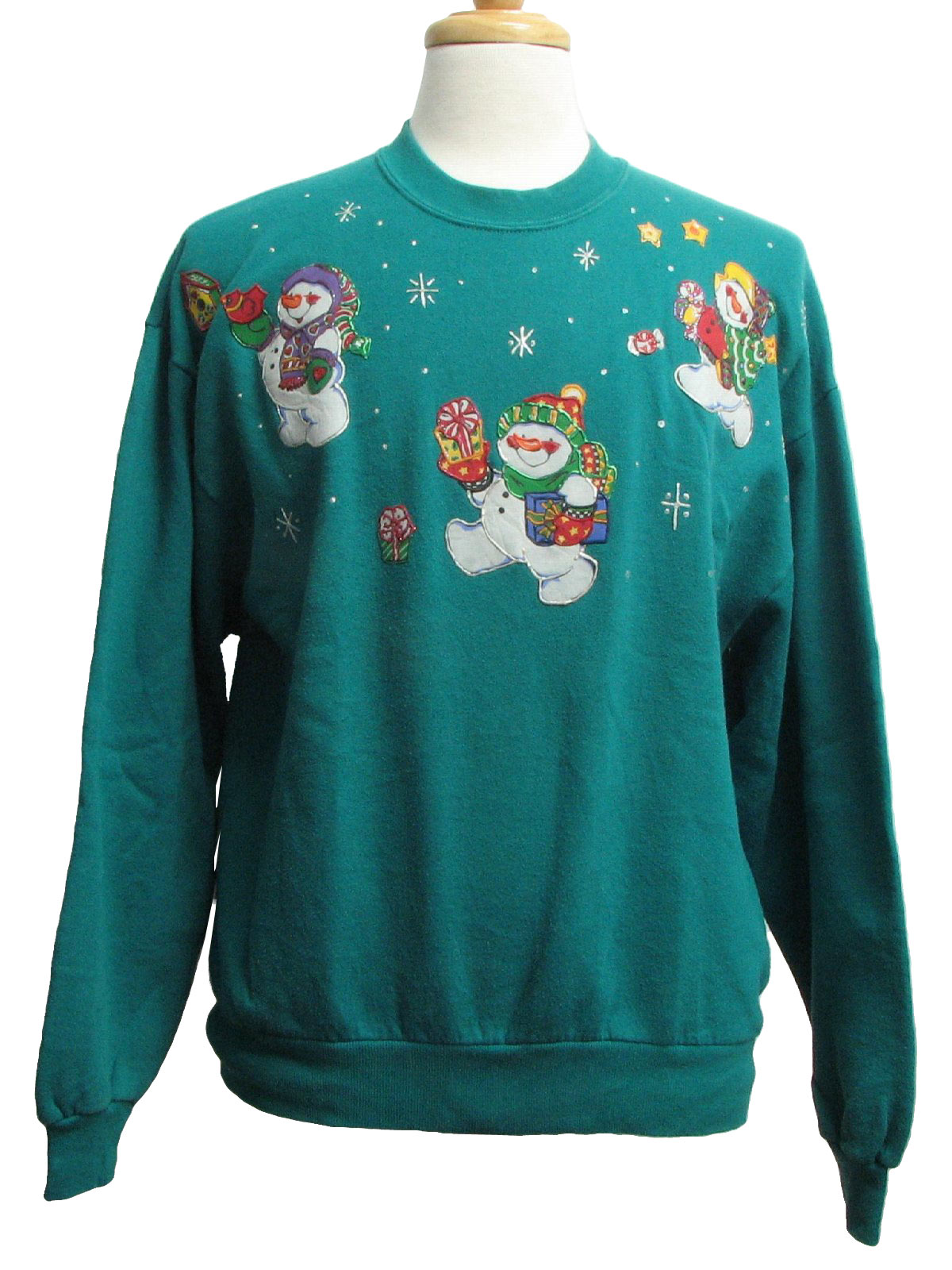 Puffy paint christmas sweatshirt deals