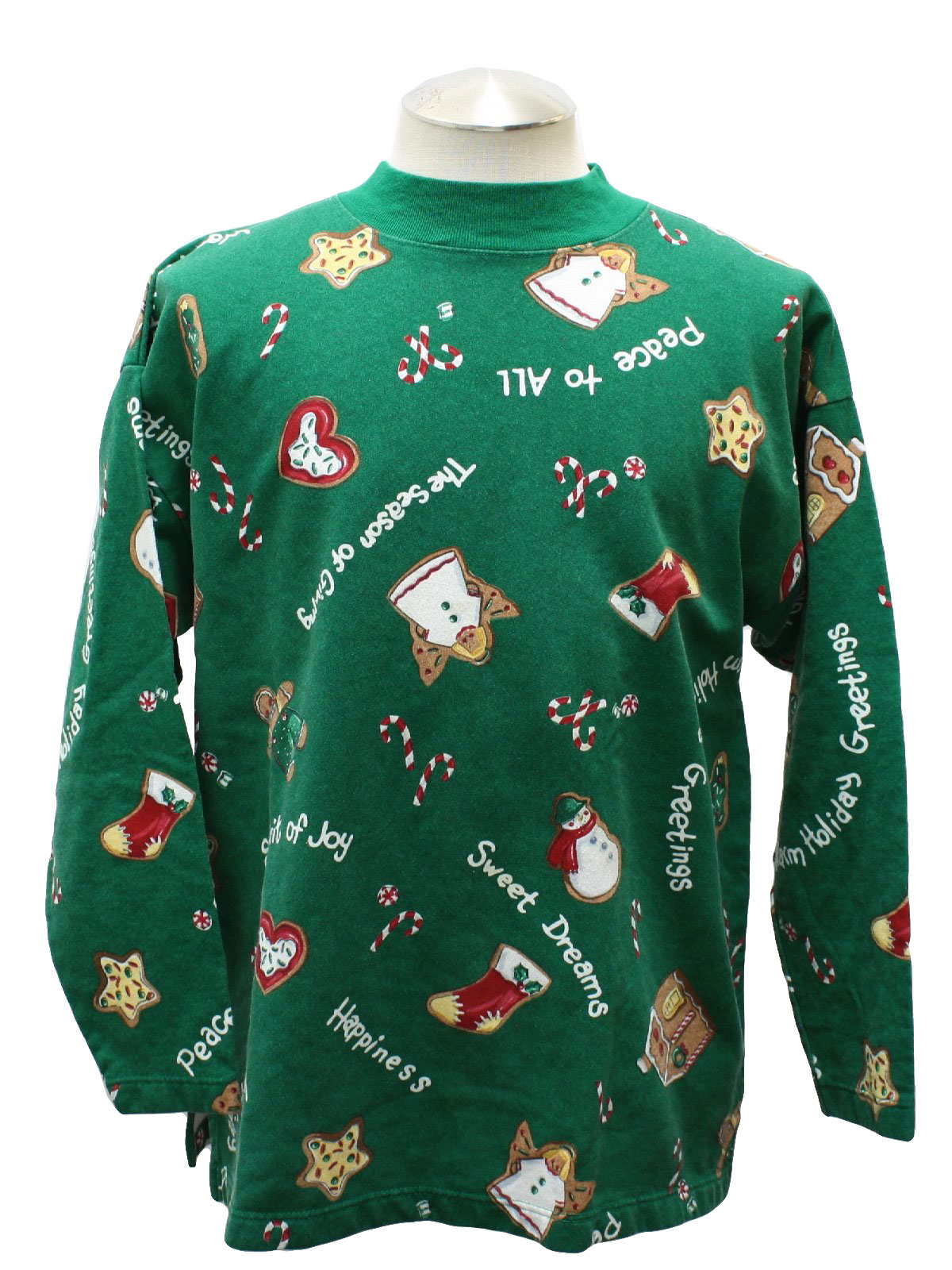 Ugly Christmas Shirt to wear under your Sweater Vest: -Holiday Time ...