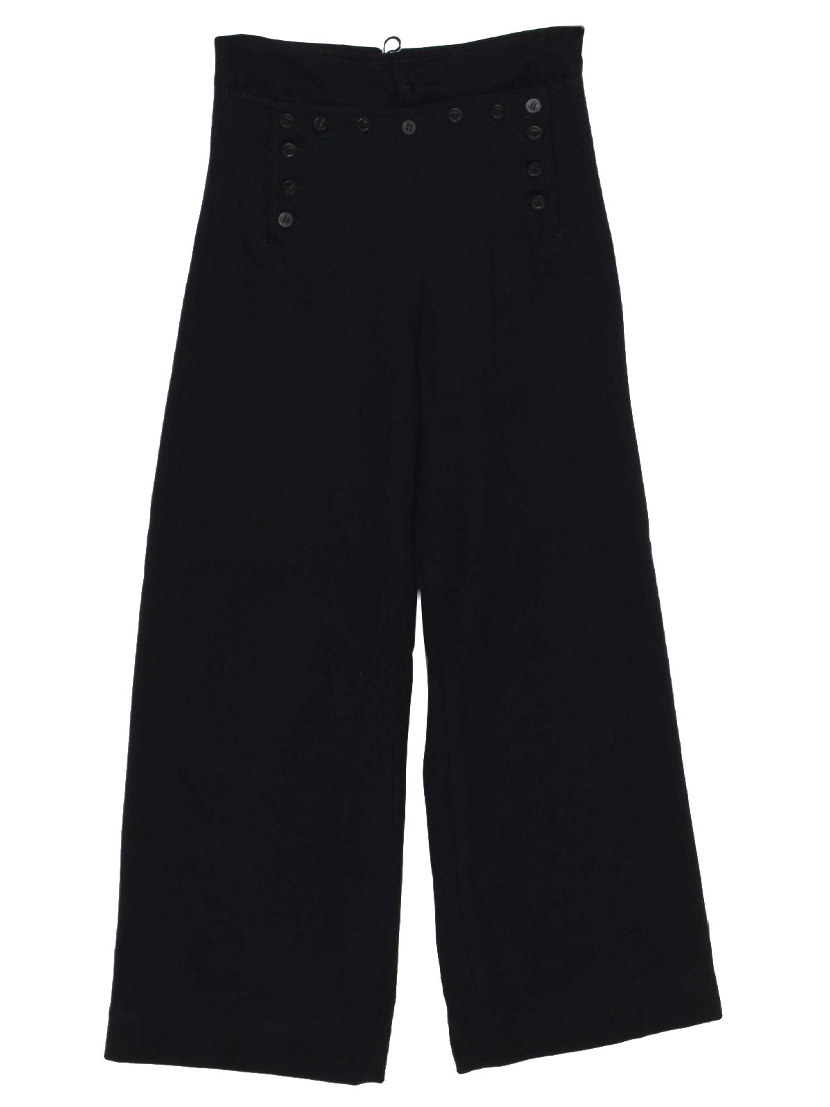 US Navy 1960s Vintage Bellbottom Pants: 60s -US Navy- Mens navy blue ...