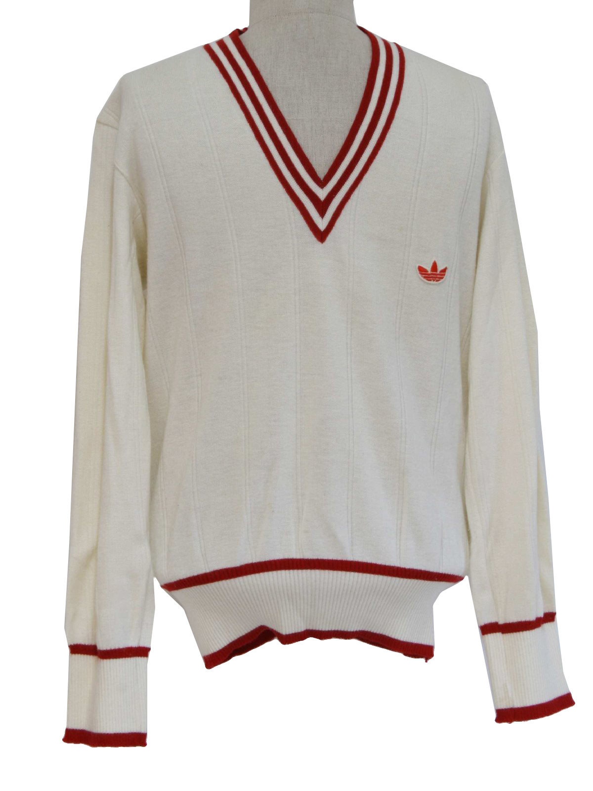 adidas v neck sweater