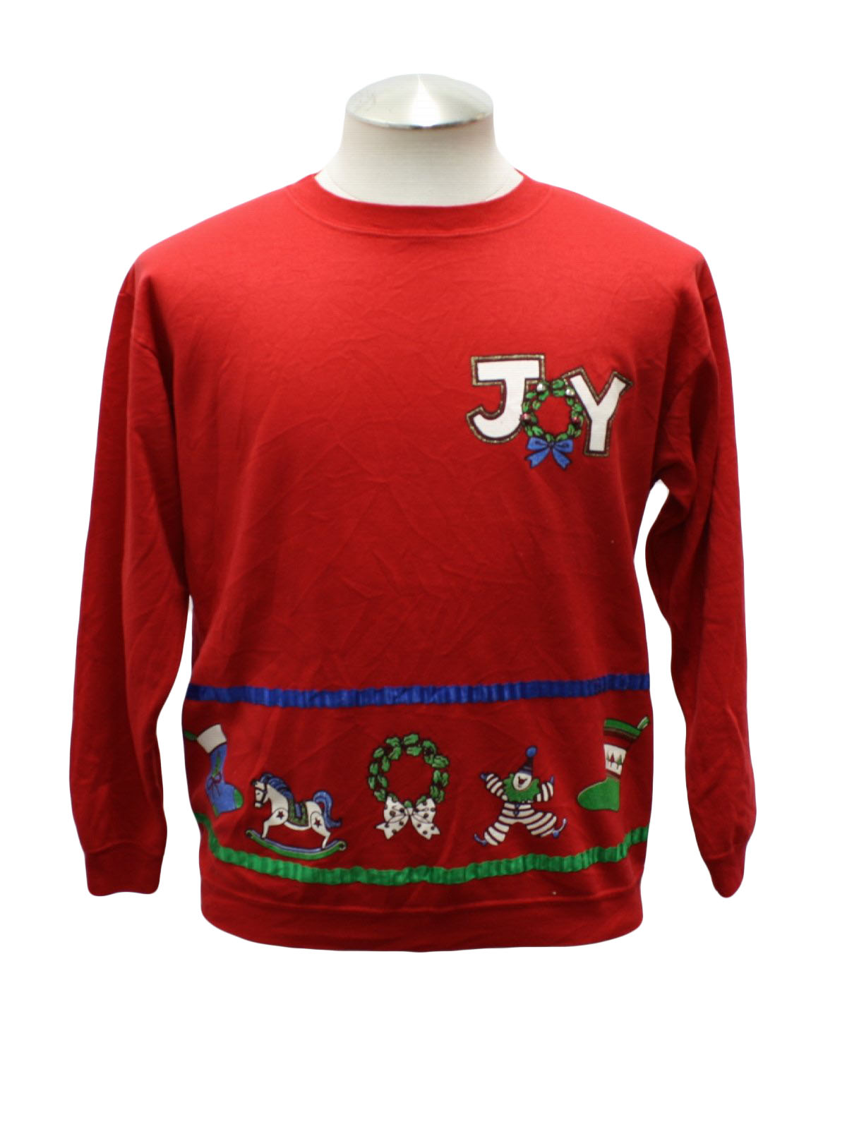 1980s Haband Womens Ugly Christmas Sweatshirt: 80s authentic vintage ...