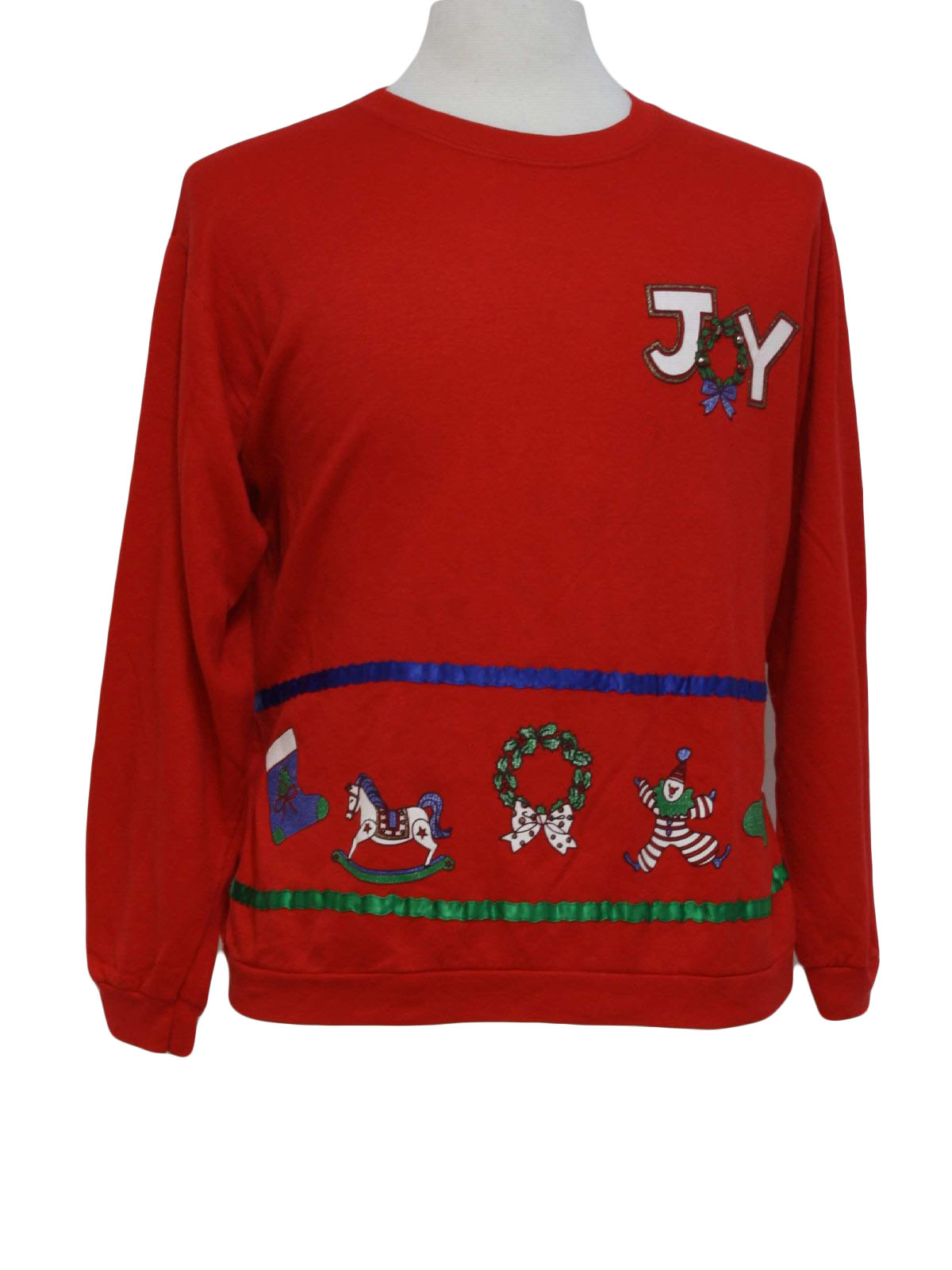 1980's Vintage Haband Ugly Christmas Sweatshirt: 80s authentic vintage ...