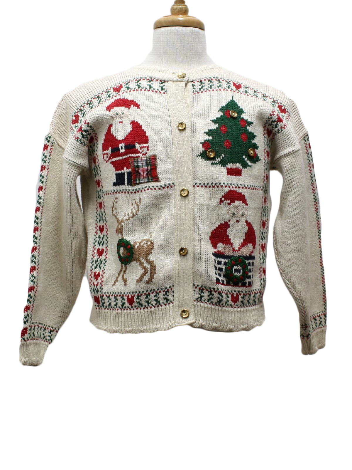 80's Vintage Womens Ugly Christmas Sweater: 80s authentic vintage ...