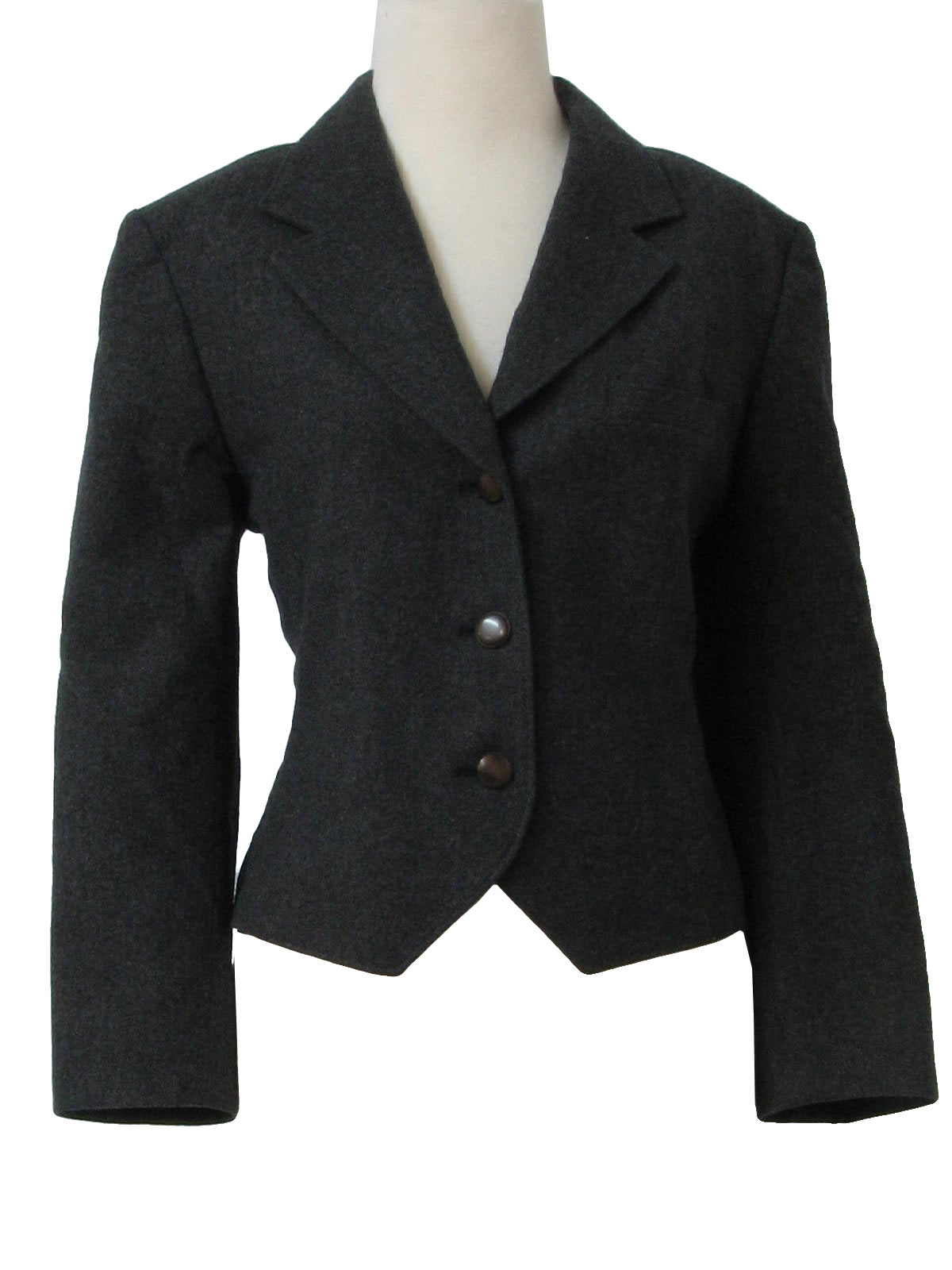 Vintage Miss Pendleton 80's Jacket: 80s -Miss Pendleton- Womens grey ...