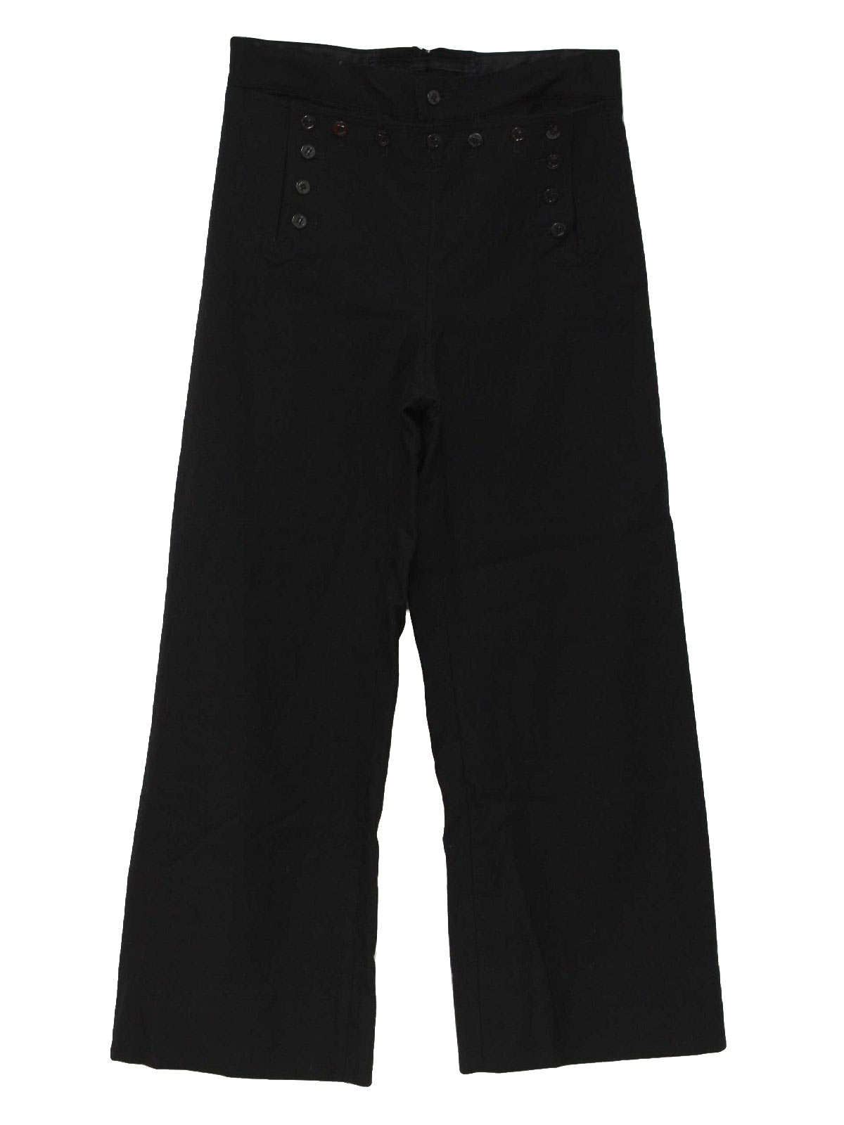 Vintage Statham 70's Bellbottom Pants: 70s -Statham- Mens blue-black ...