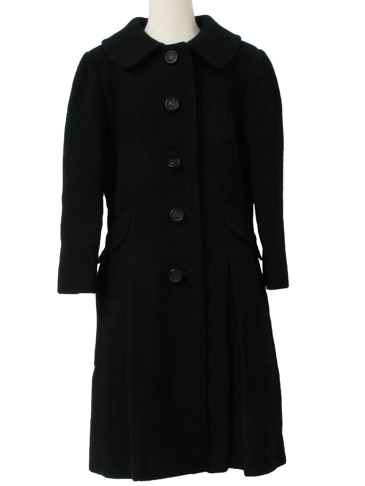 Vintage Betty Rose Sixties Jacket: 60s -Betty Rose- Womens black nylon ...