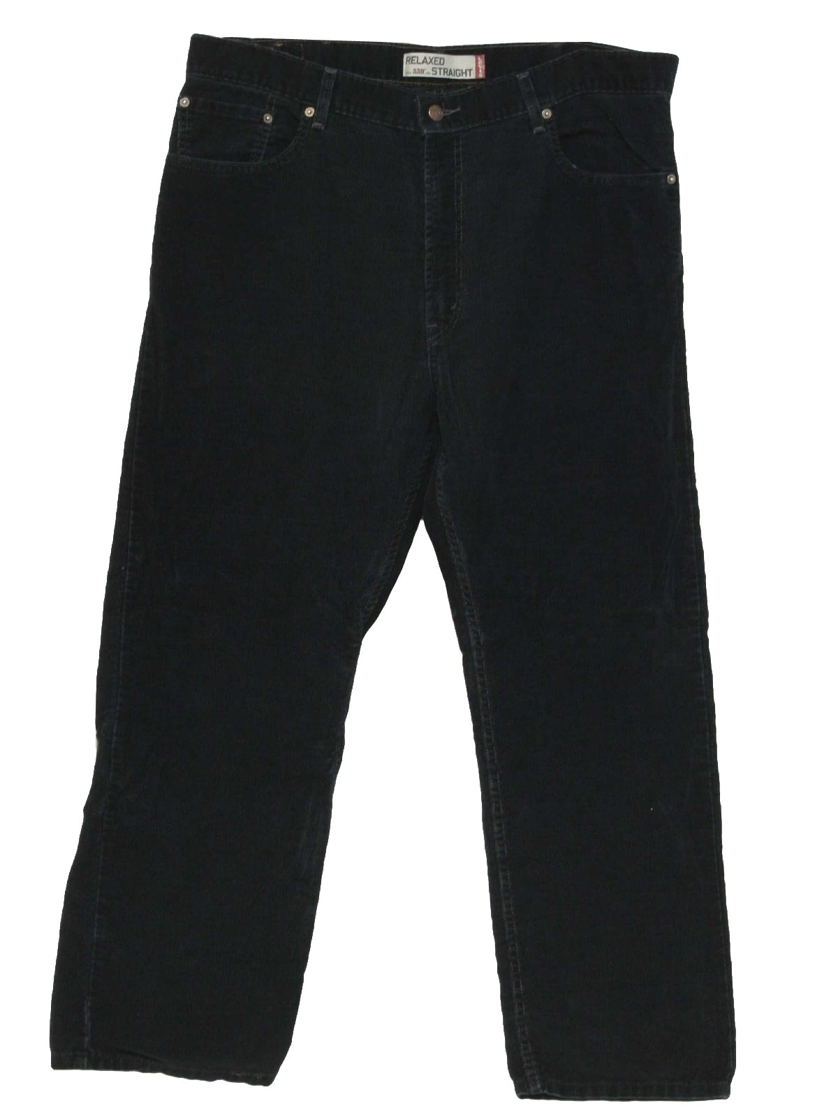 1990's Vintage Levis 559 Pants: 90s -Levis 559- Mens black cotton ...