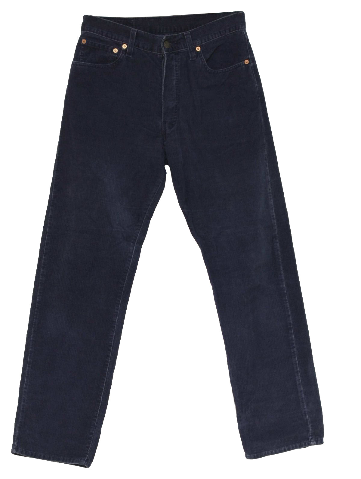 1990's Vintage Levis 517 Pants: 90s -Levis 517- Mens navy blue cotton ...