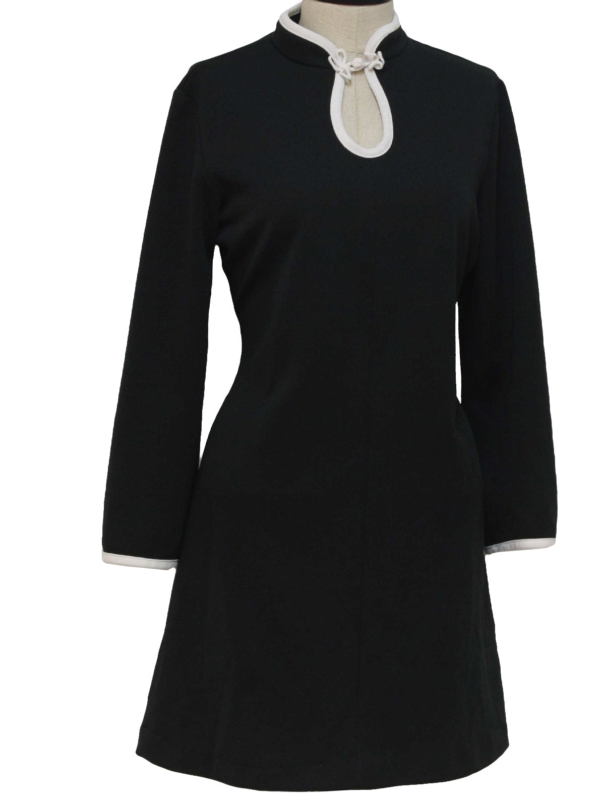 1960's Vintage Lady Blair Mini Dress: 60s -Lady Blair- Womens black ...