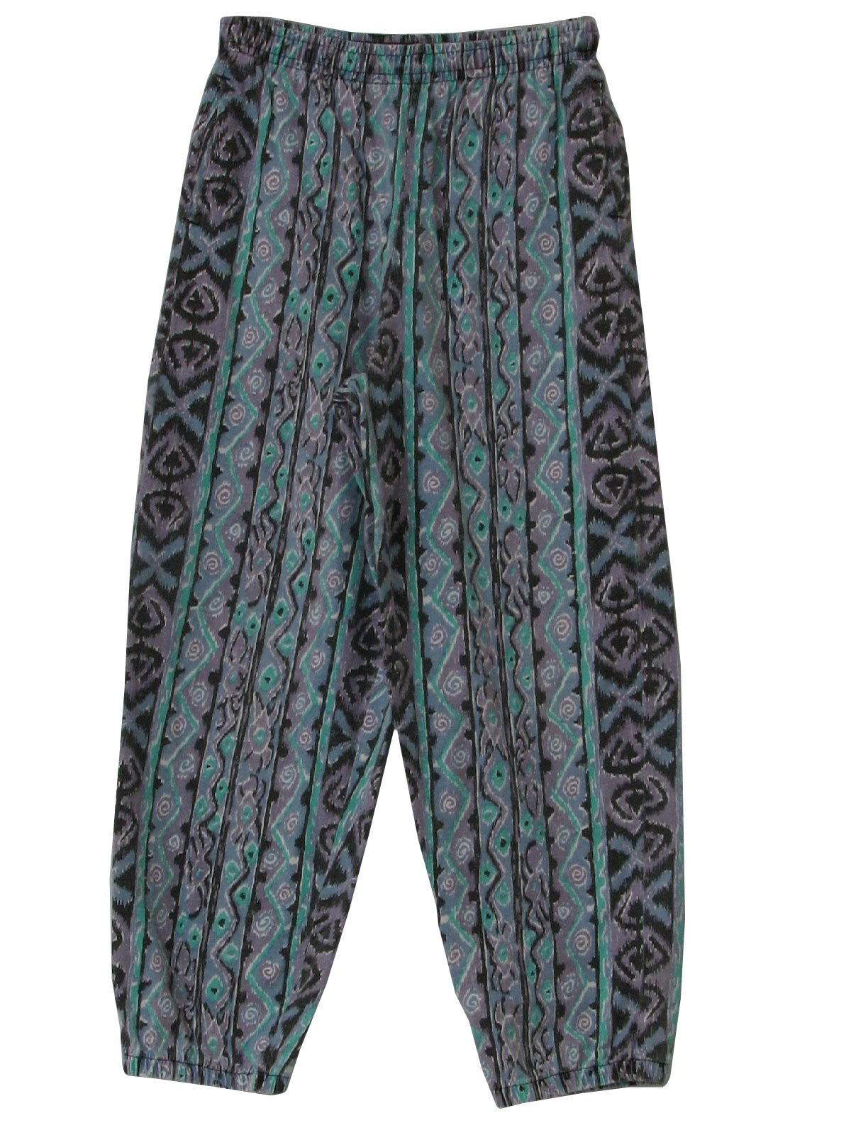 80's Shragz Pants: 80s -Shragz- Mens violet, light blue, teal green and ...