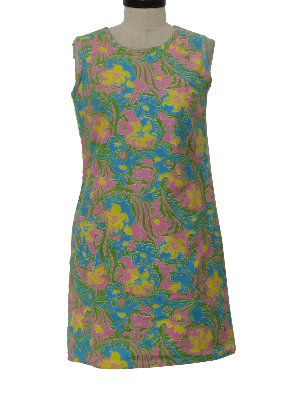 made in Canada Sixties Vintage Dress: 60s -made in Canada- Womens pool ...