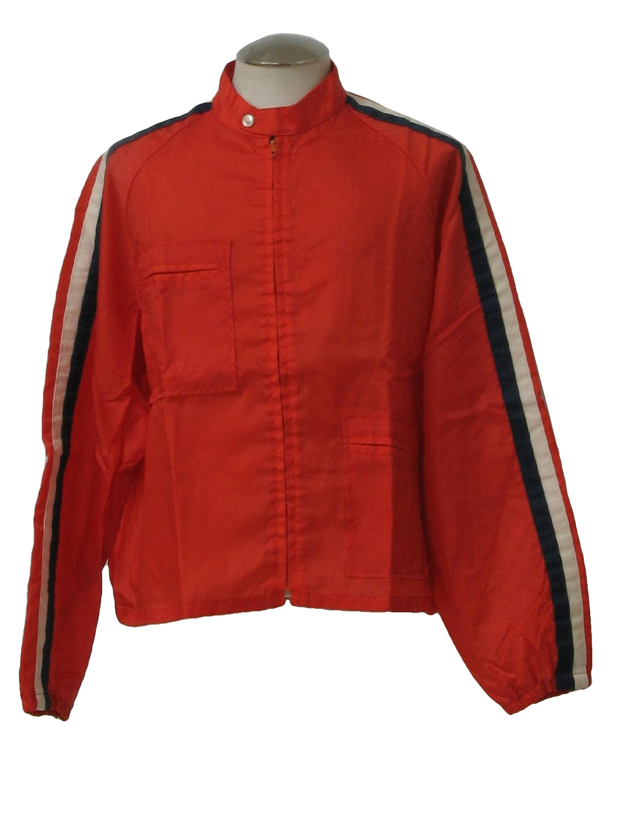 1970's Jacket (Oakbrook Sportswear): 70s -Oakbrook Sportswear- Mens red ...