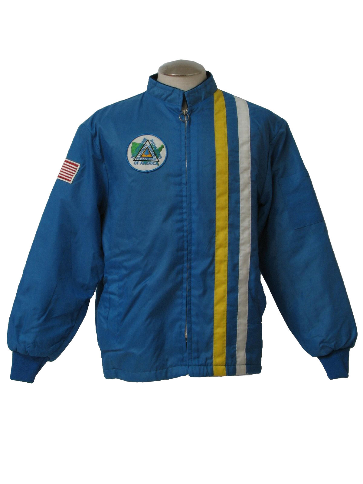 Retro 1970's Jacket (The Great Lakes) : 70s -The Great Lakes- Mens sky ...