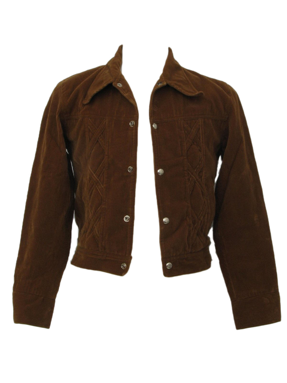 womens brown cotton jacket
